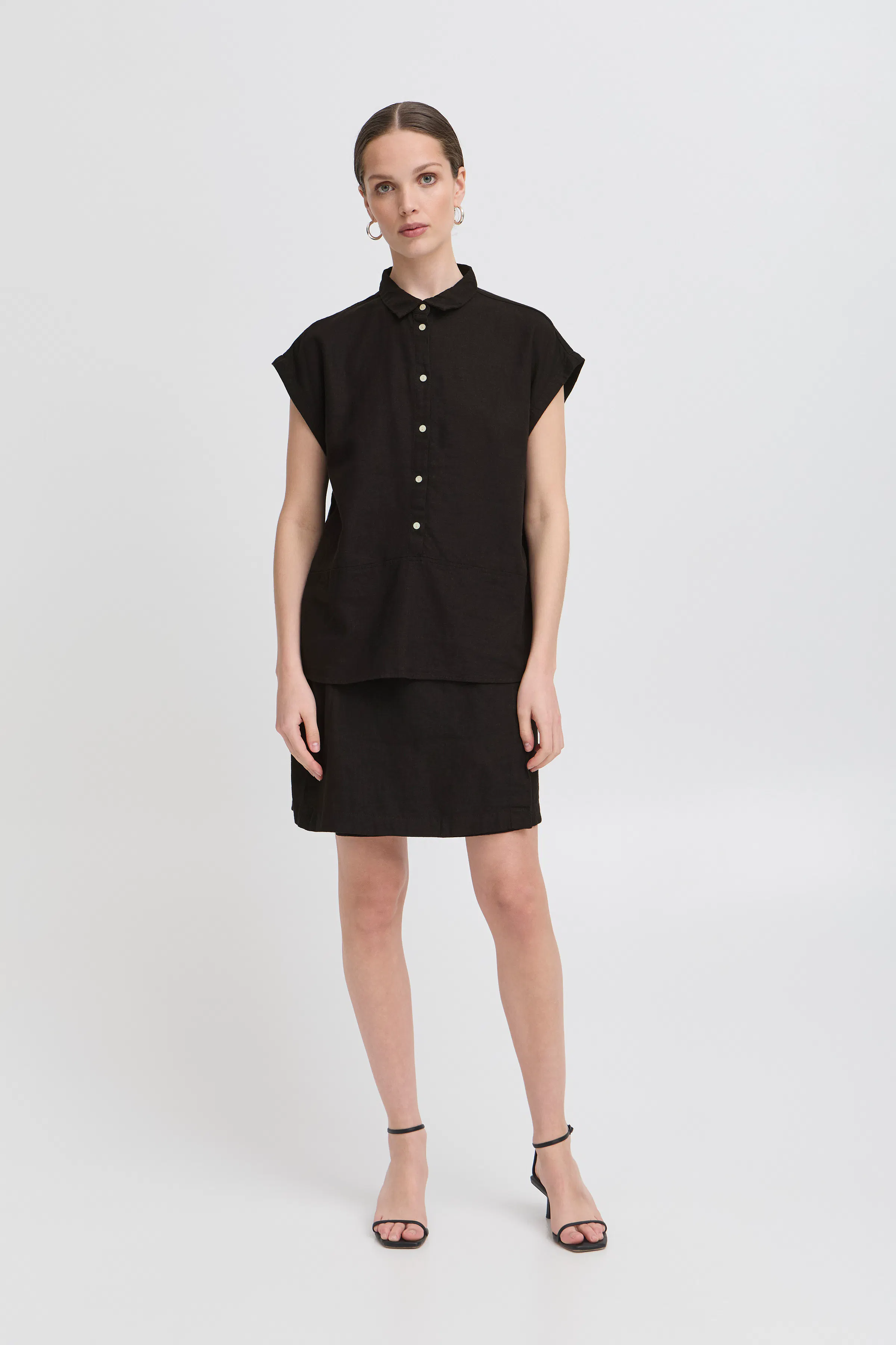 IHLINNO Blouse met korte mouwen LOOKBOOK FRONT 20122922-194008