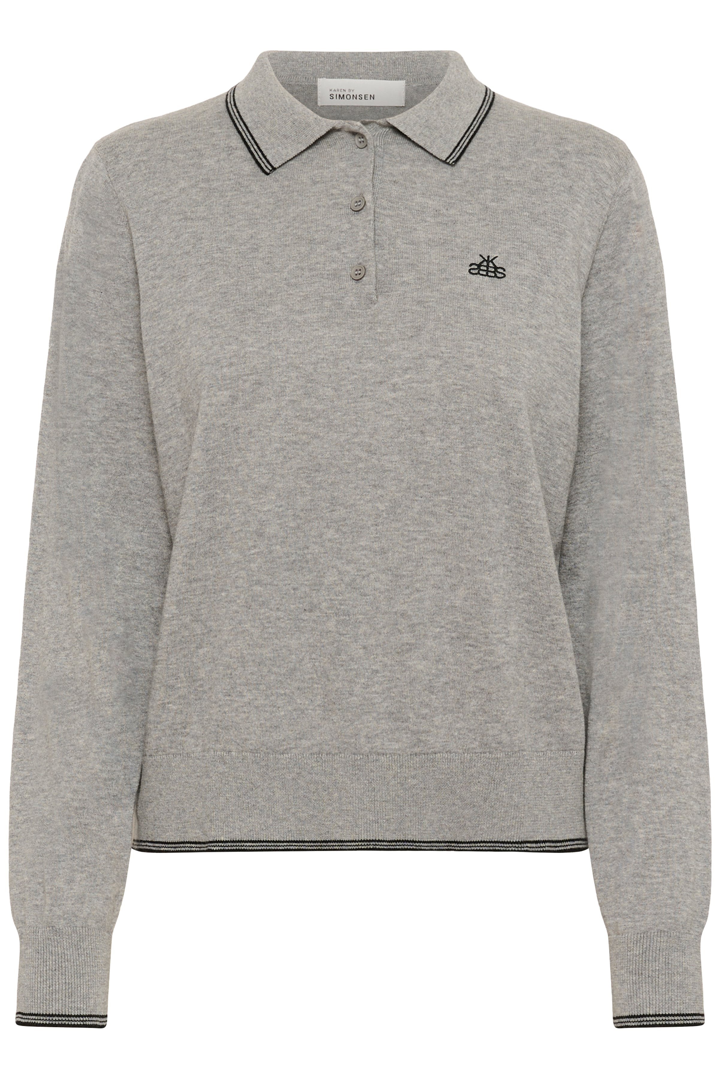 KBZabrina Poloskjorte i strikk PACK FRONT 10105682-181017