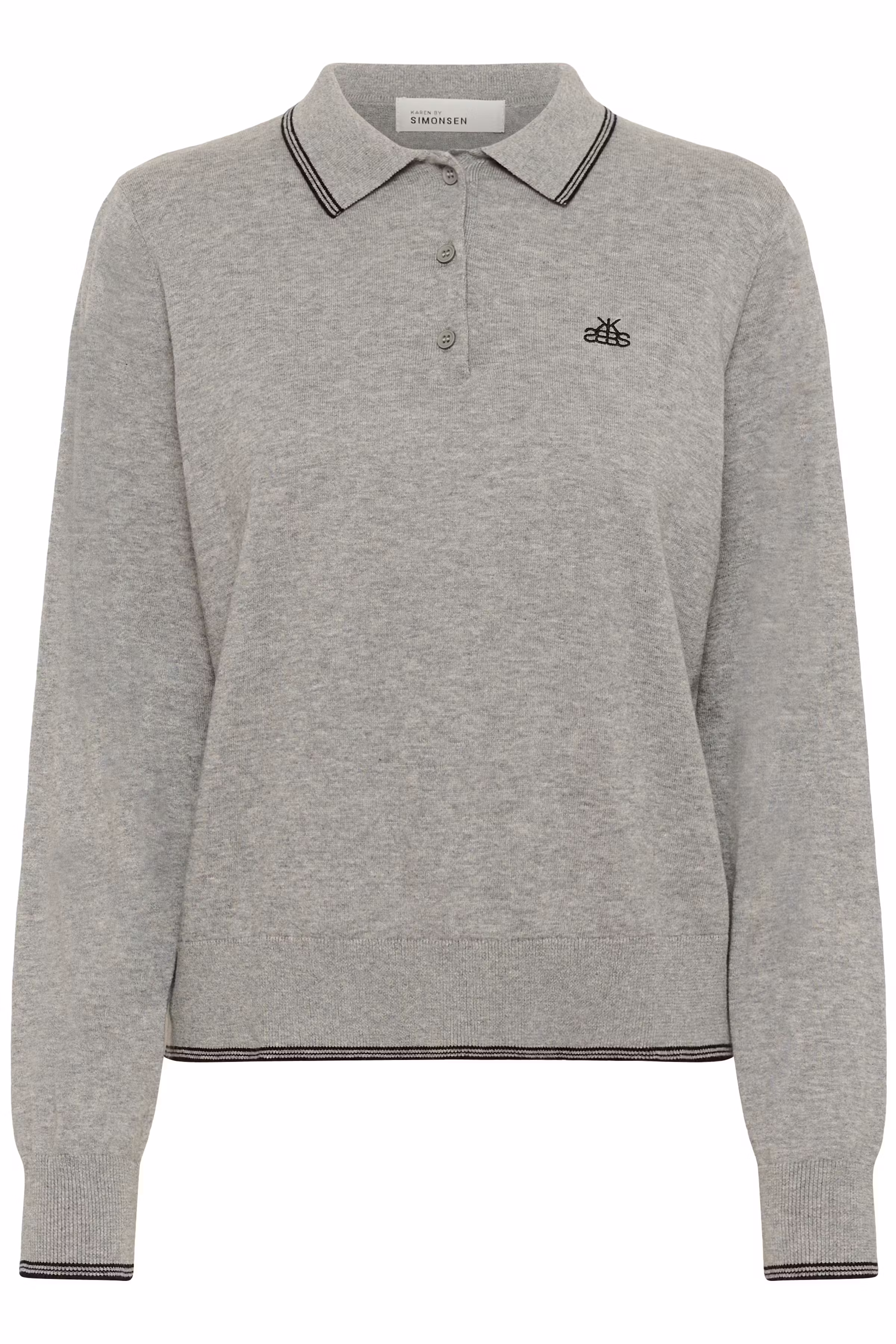 KBZabrina Stickad pikétröja PACK FRONT 10105682-1638011