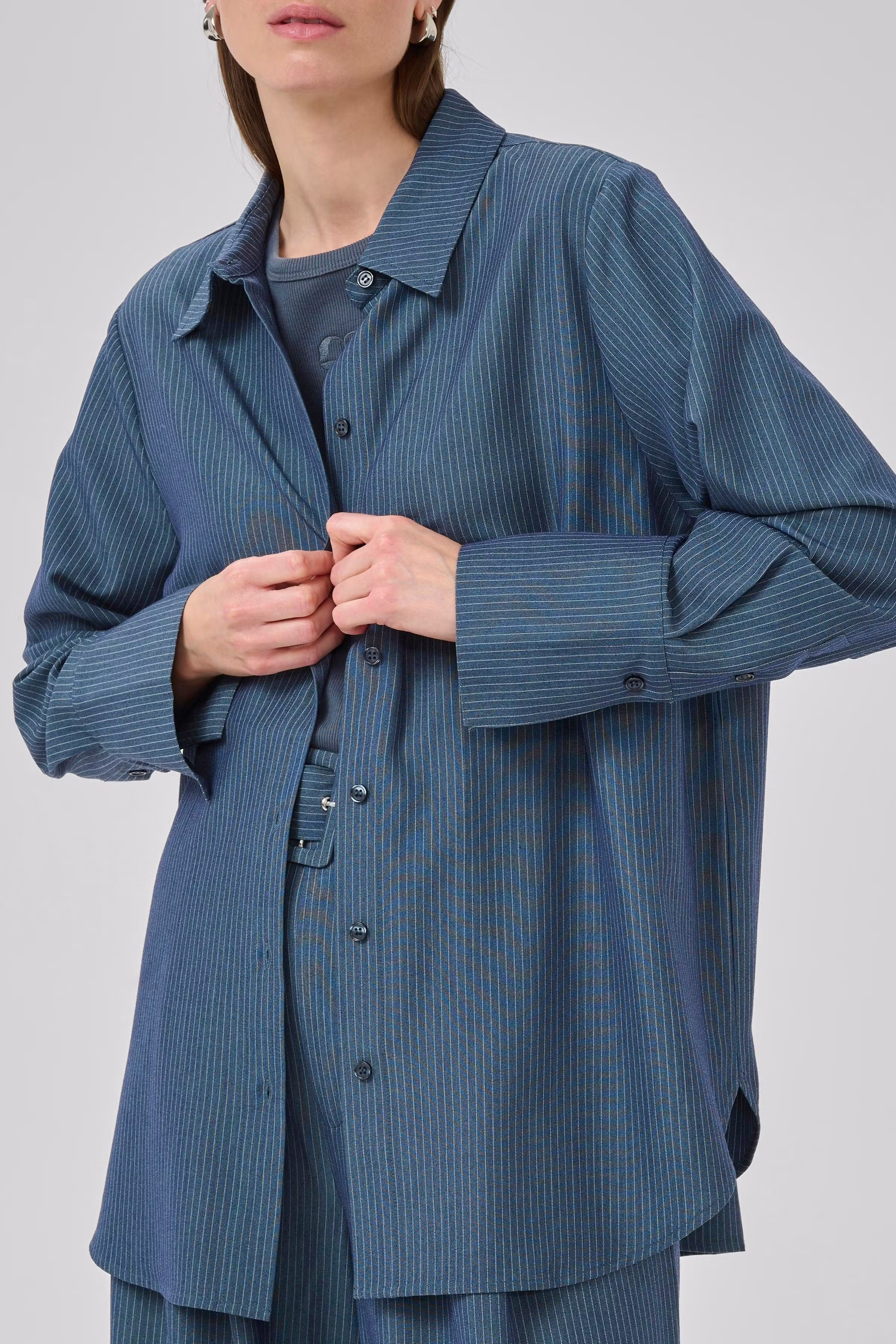 VittaMW Overhemd LOOKBOOK DETAIL 10705001-108253