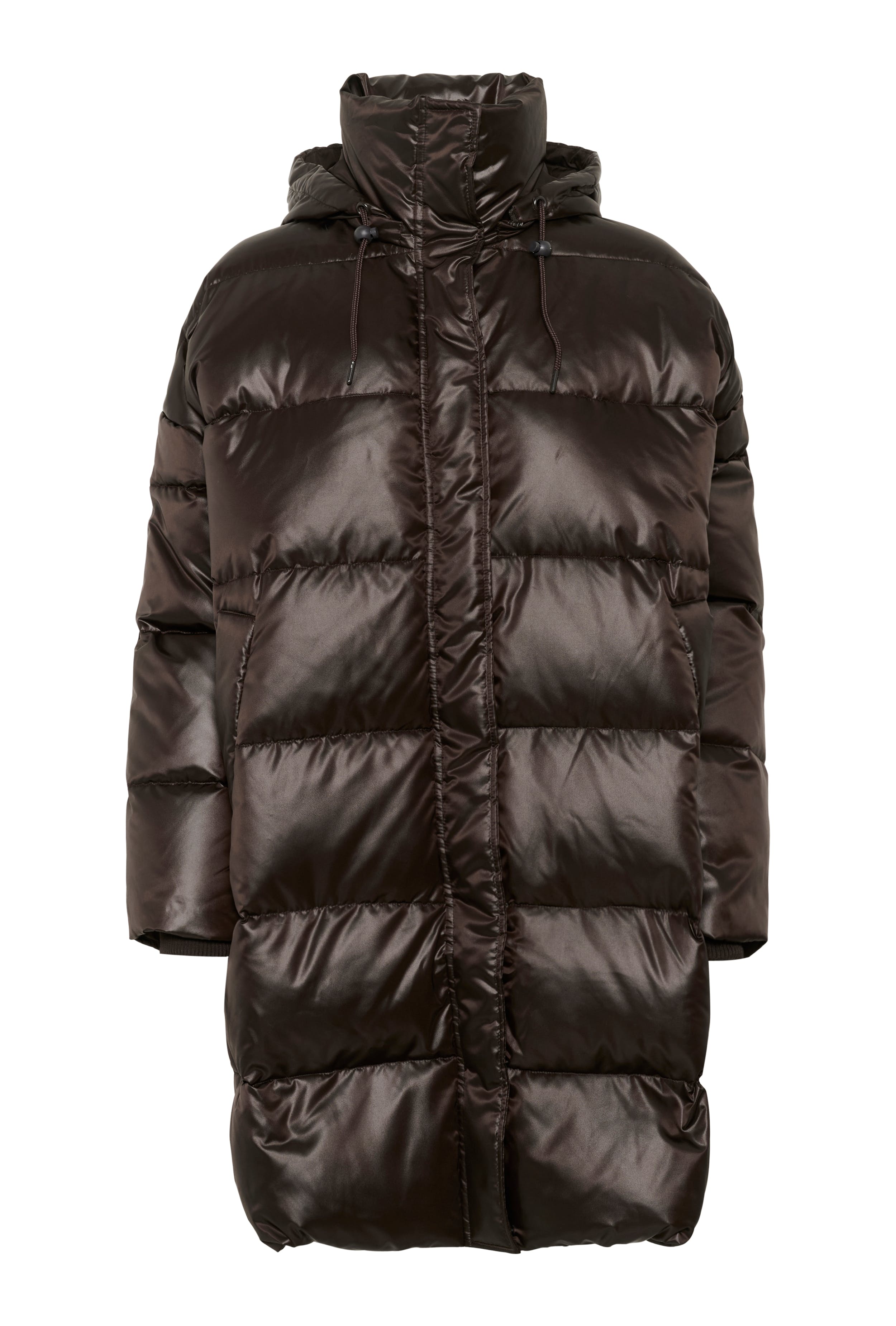 GlossyMW Puffer Coat PACK FRONT 10704754-191103