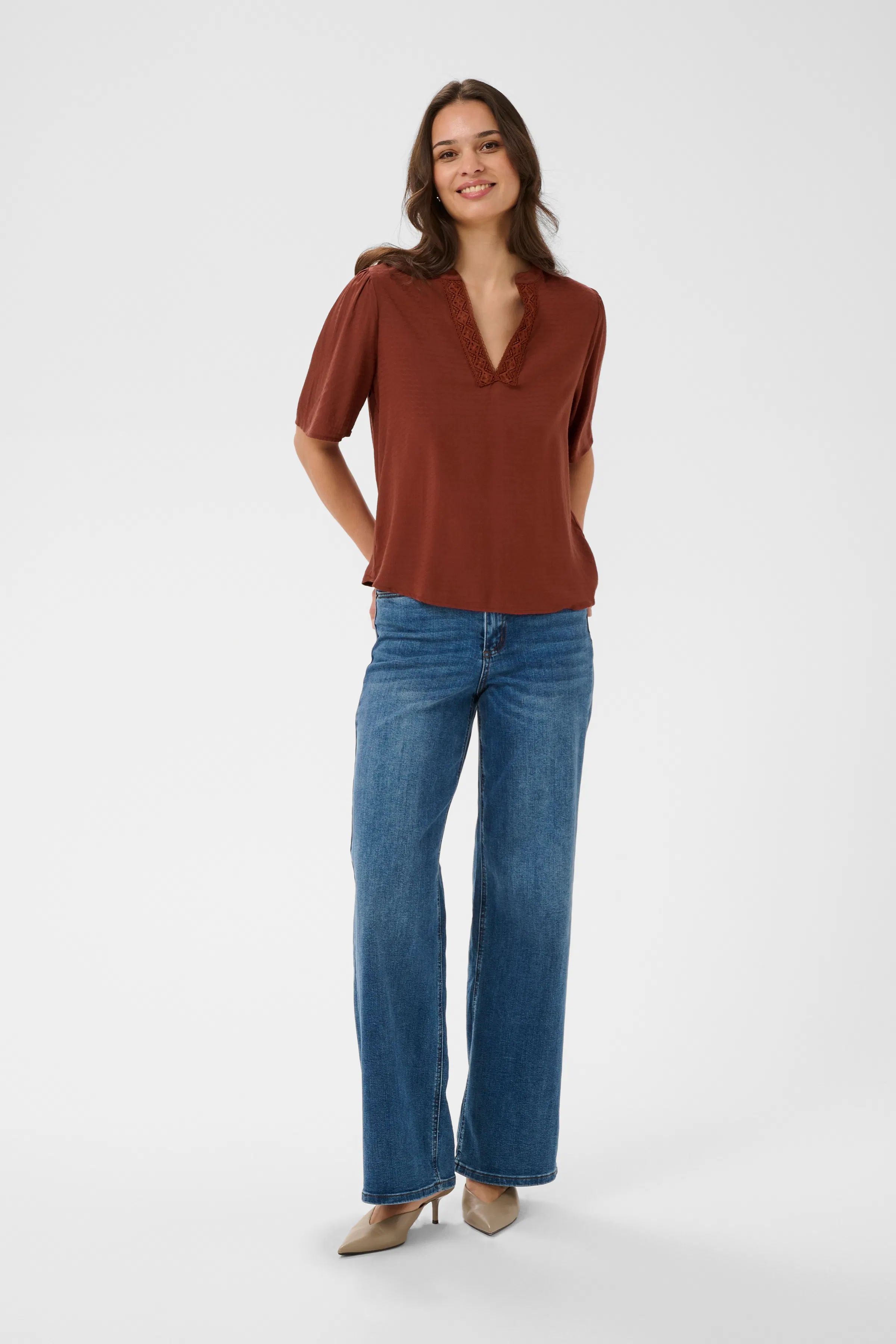 KAgina Bluse LOOKBOOK FRONT 10511643-191334
