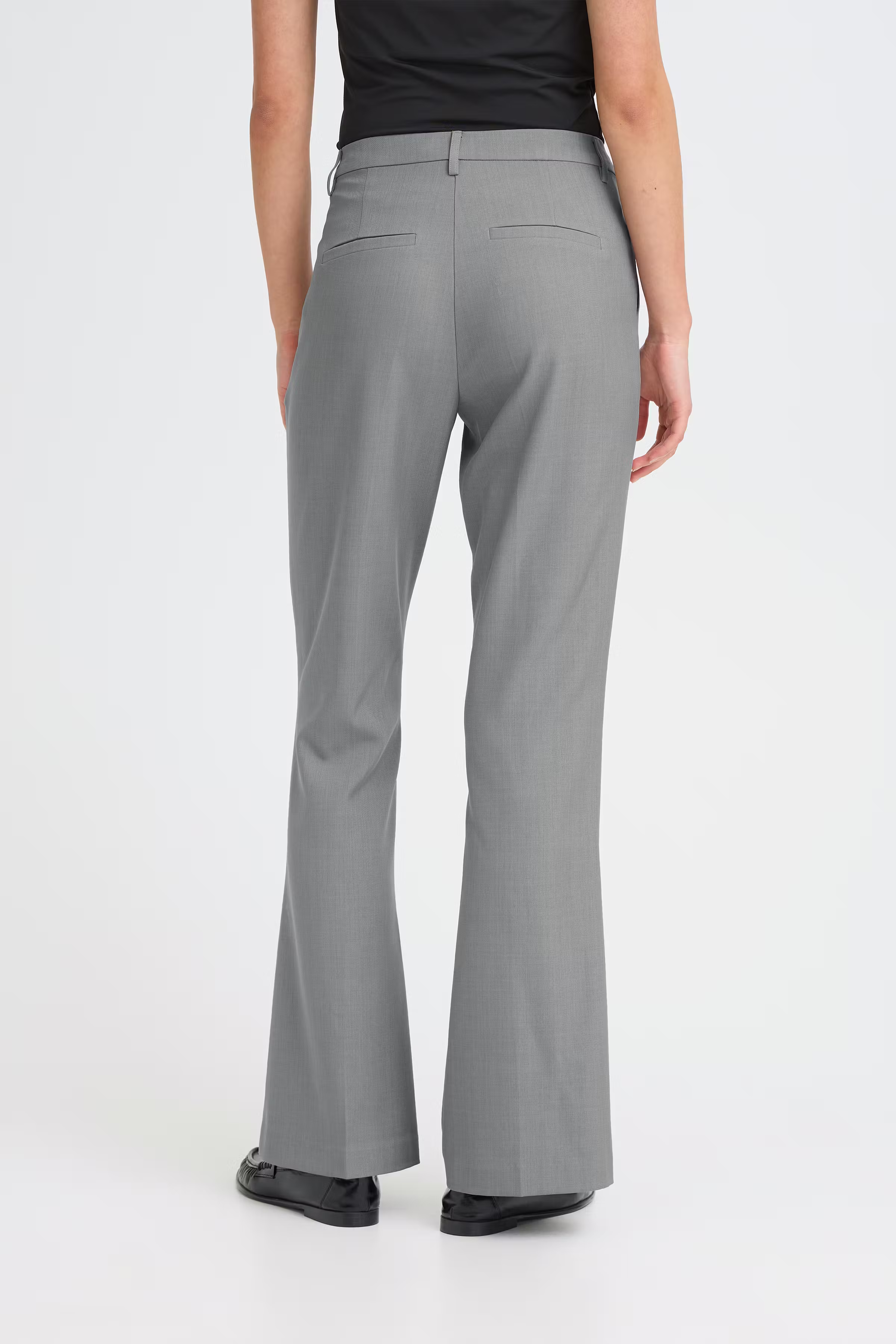 IHFAVA Flared Trousers LOOKBOOK BACK 20125678-200318