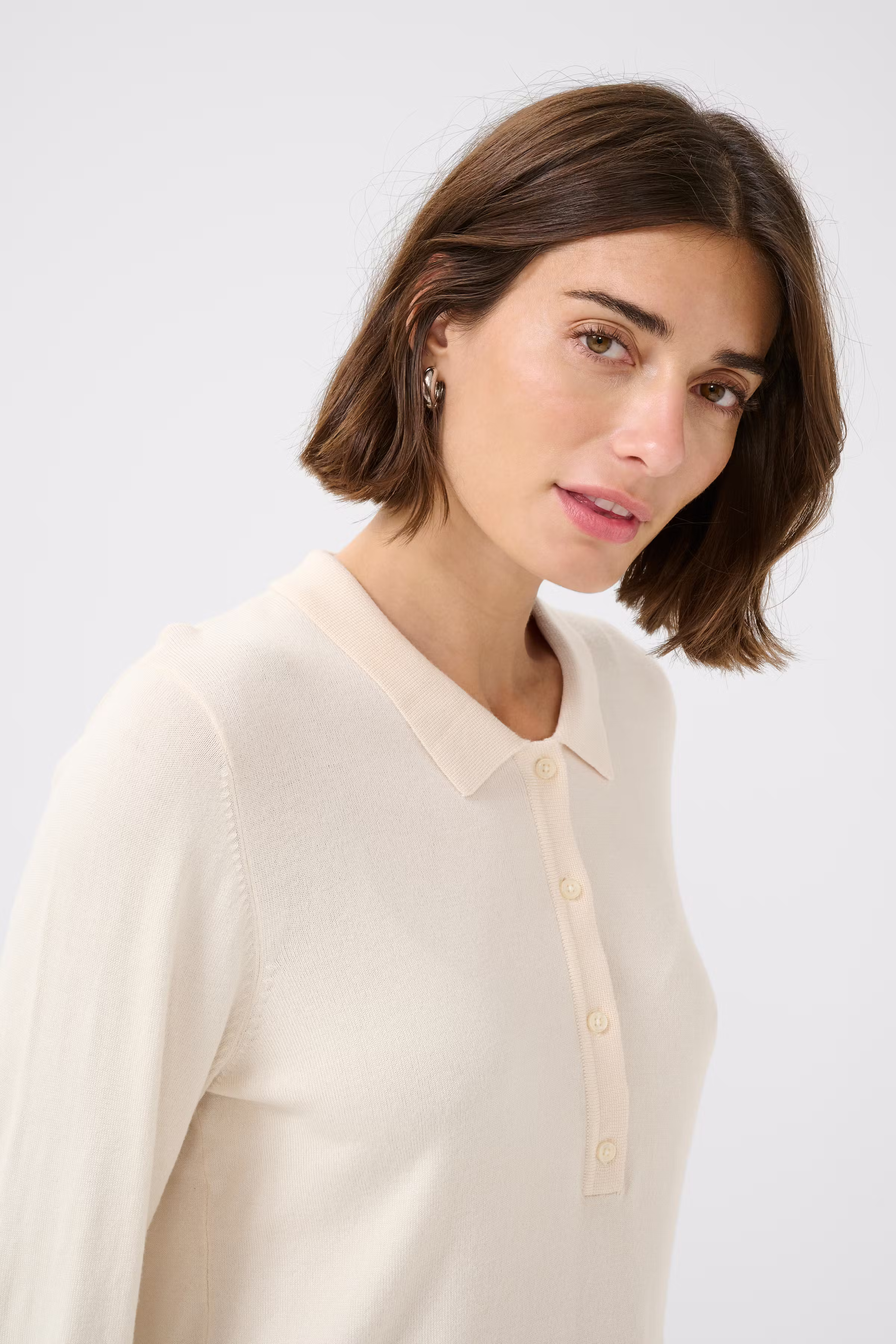 CUebba Strick-Poloshirt LOOKBOOK DETAIL 50111974-120304