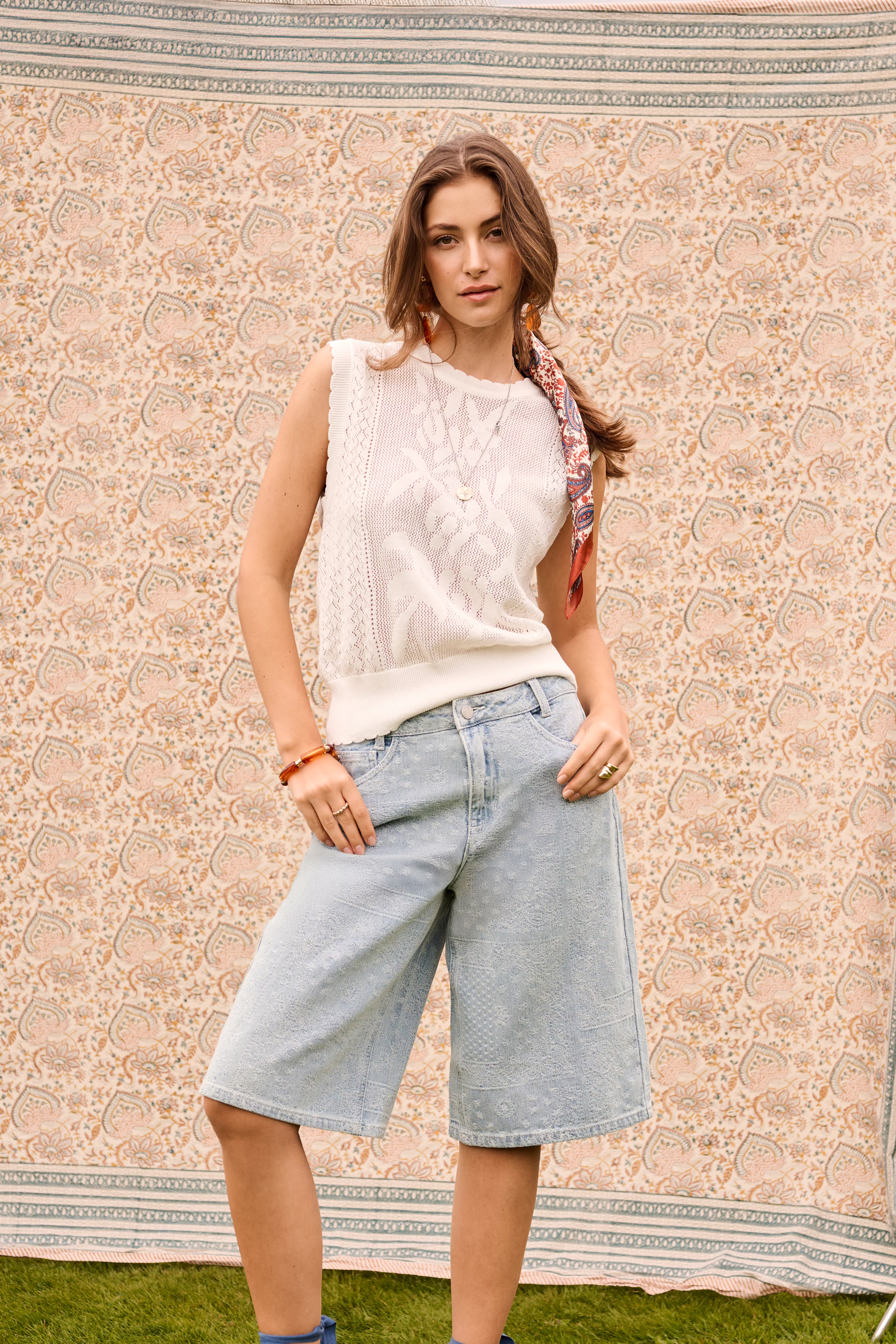 CROluki Strikket vest LOCATION NONE 10615024-110602