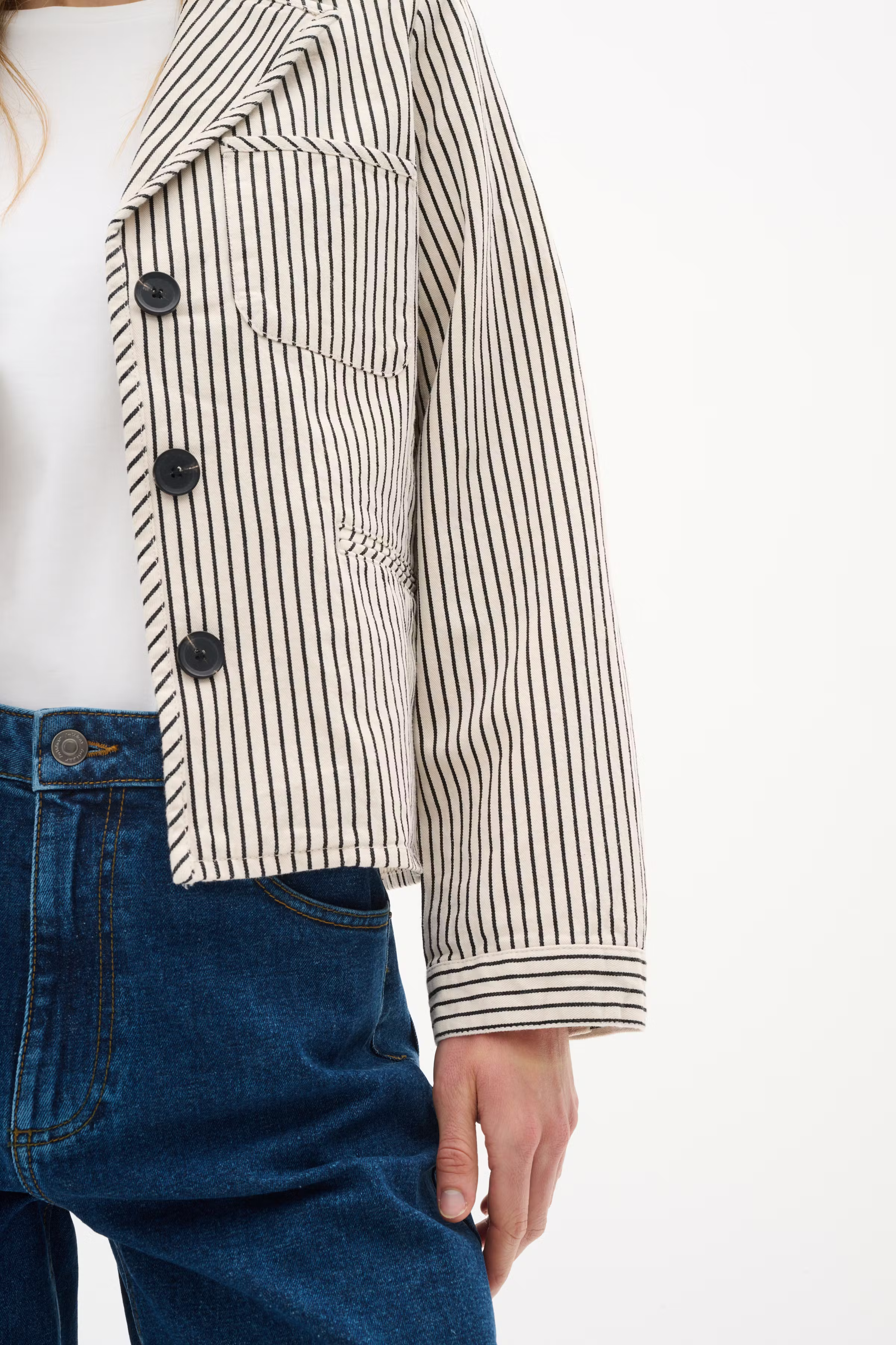 BaiIW Causal denim jas LOOKBOOK DETAIL 30110563-302821