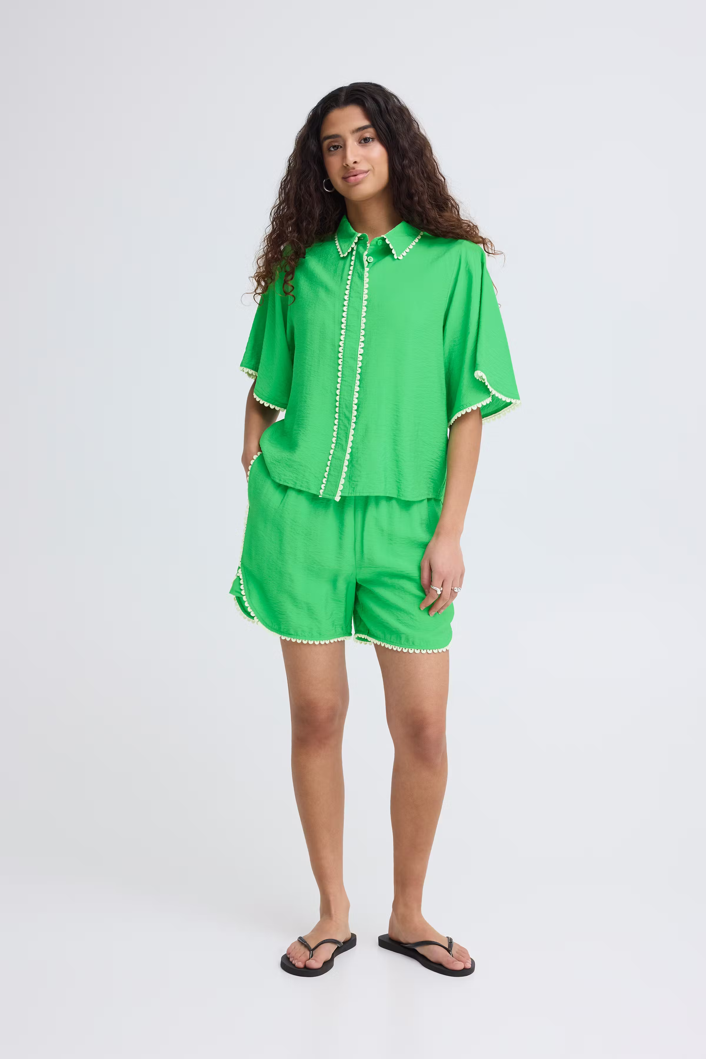 IHLENI Skjorte LOOKBOOK FRONT 20125361-166127