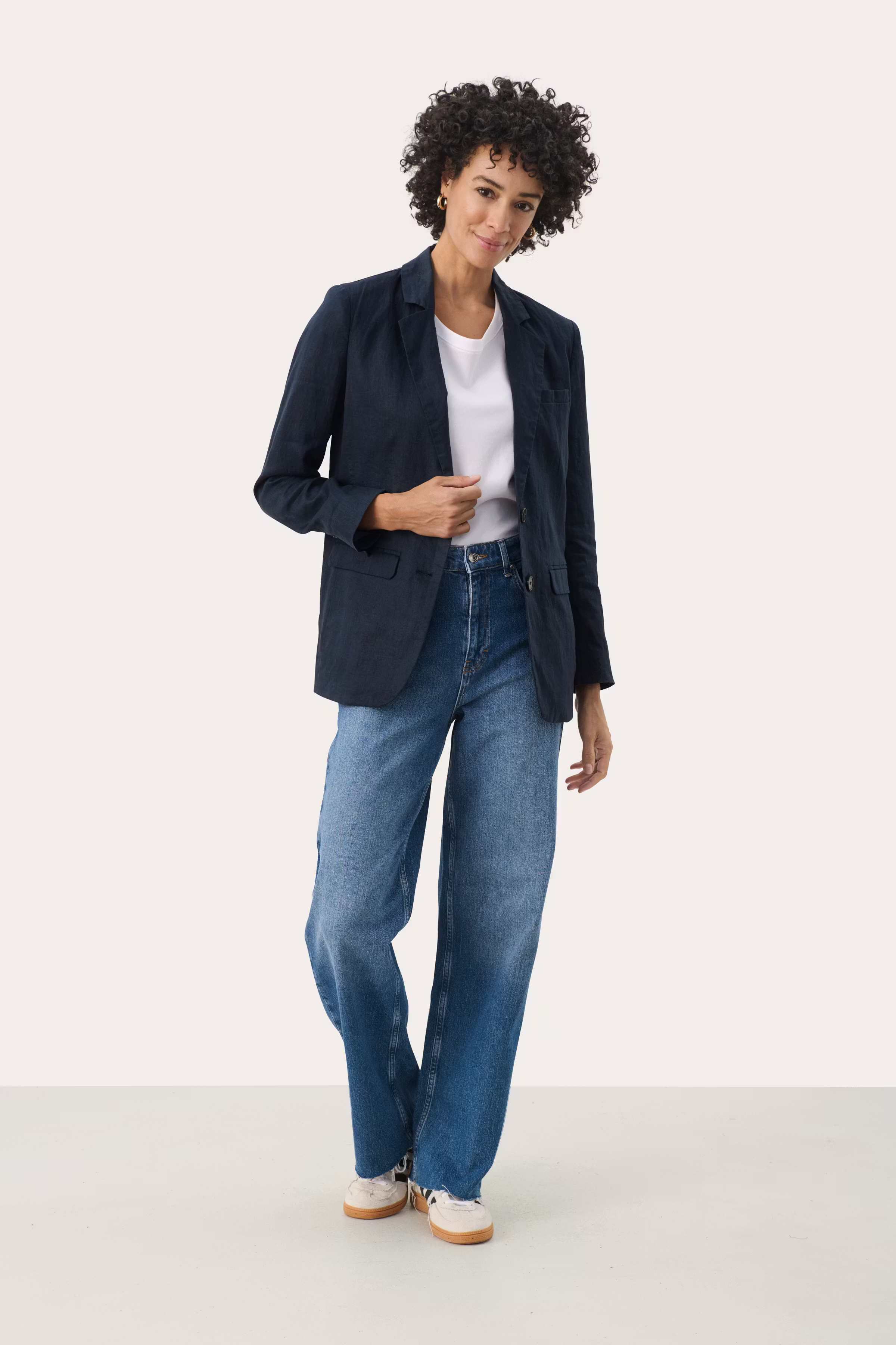 NyanPW Linen Blazer LOOKBOOK FRONT 30309561-194109