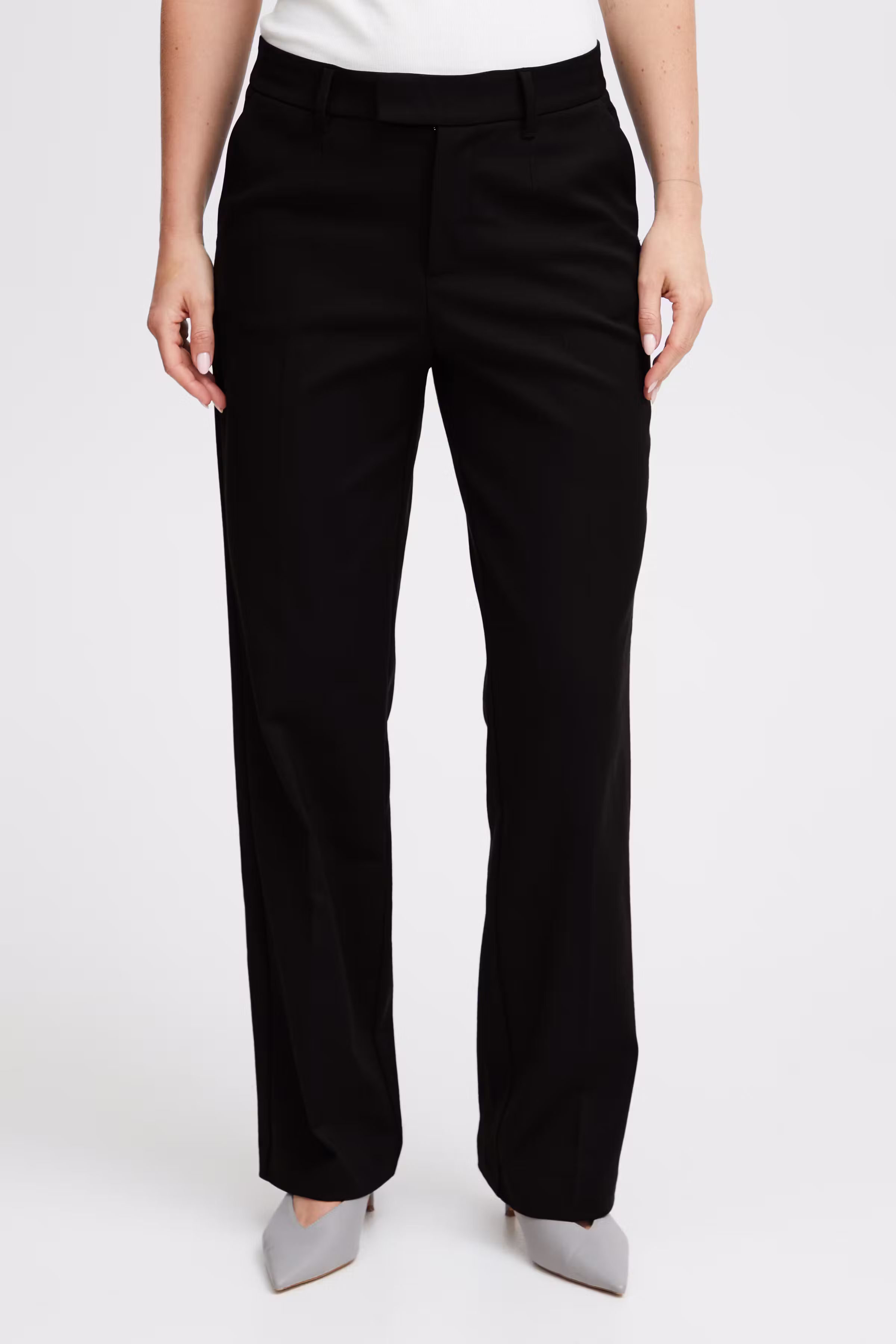 PZBINDY High Waist Wide Leg Bukser LOOKBOOK FRONT 50206519-193911