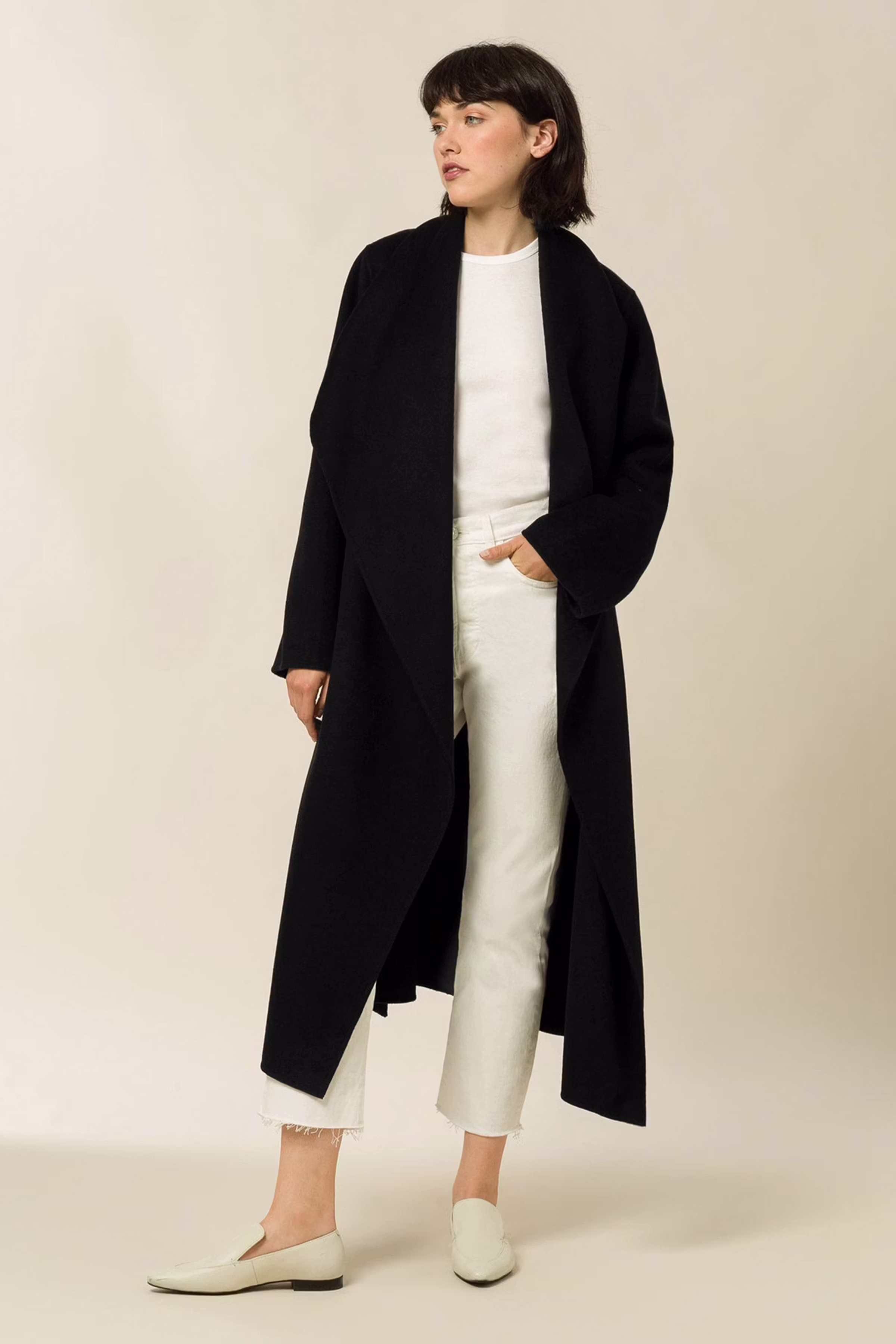 IOCARRIE Frakke LOOKBOOK FRONT 30600211-BK999