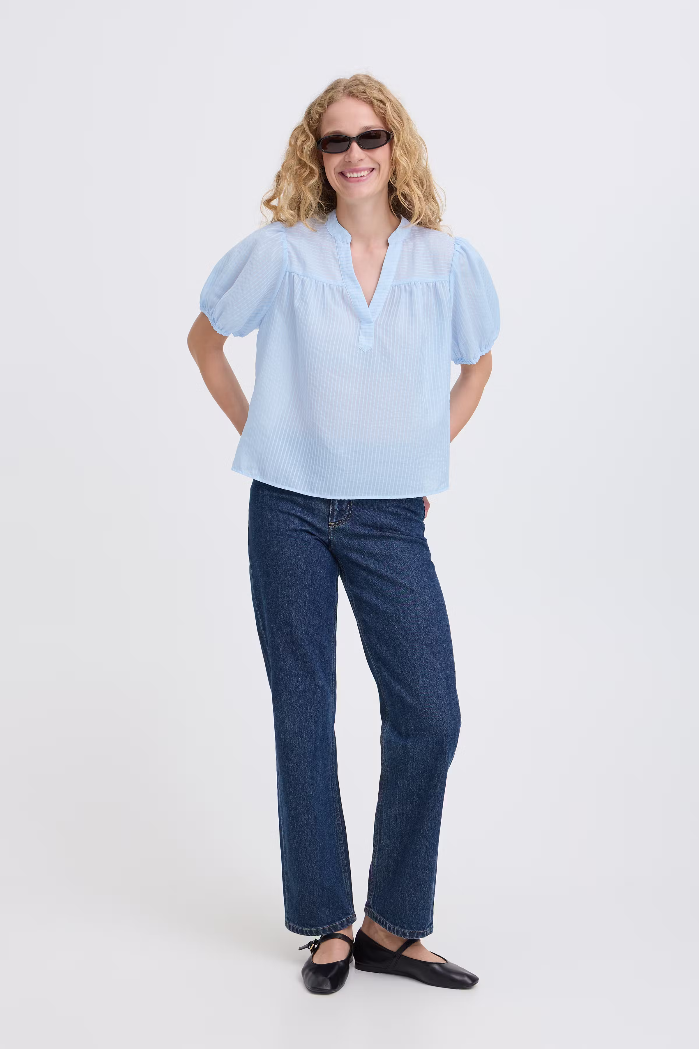 BYXFIDEL Bluse LOOKBOOK FRONT 20817301-144112