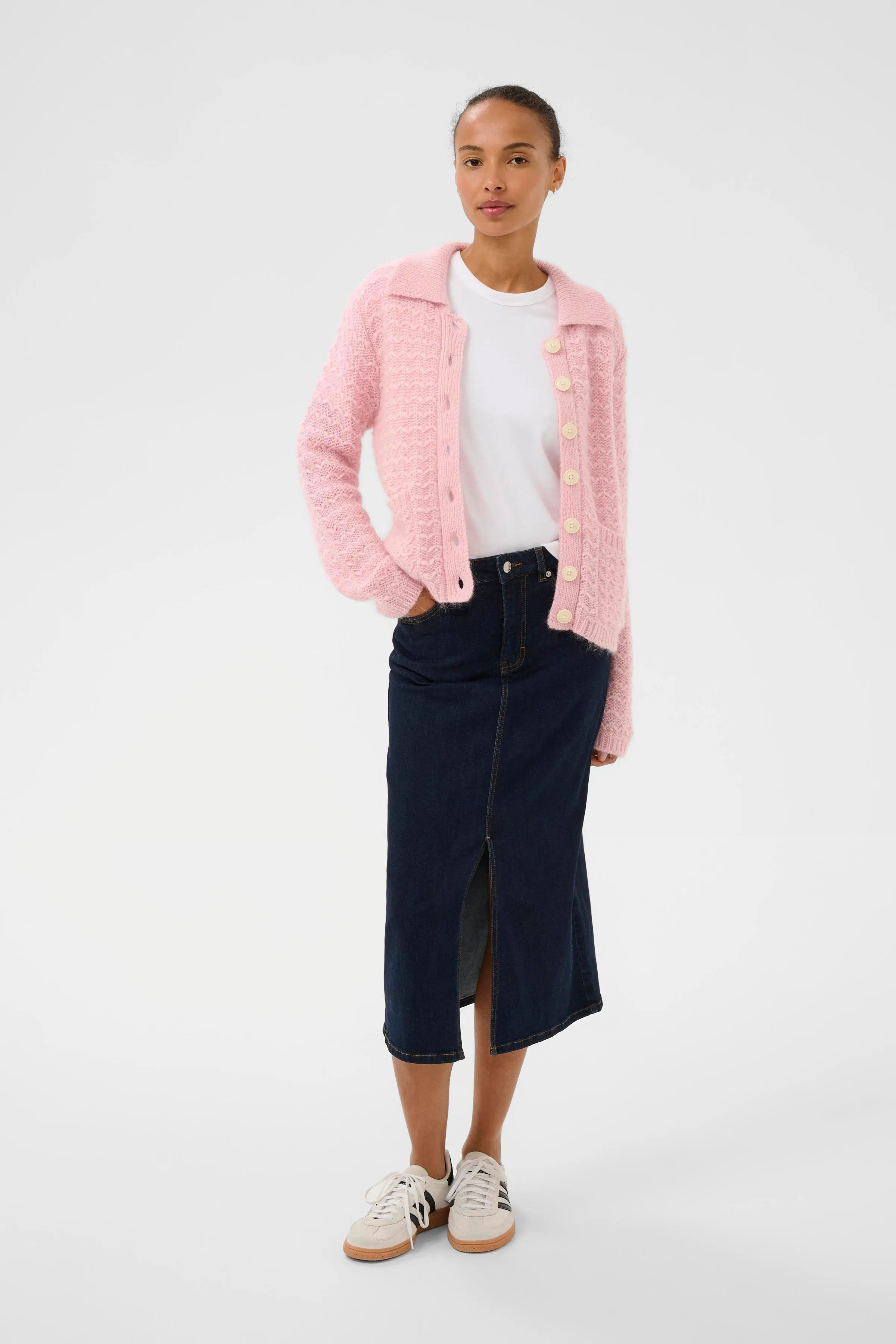 ZoraPW Cardigan LOOKBOOK FRONT 30310297-1522101
