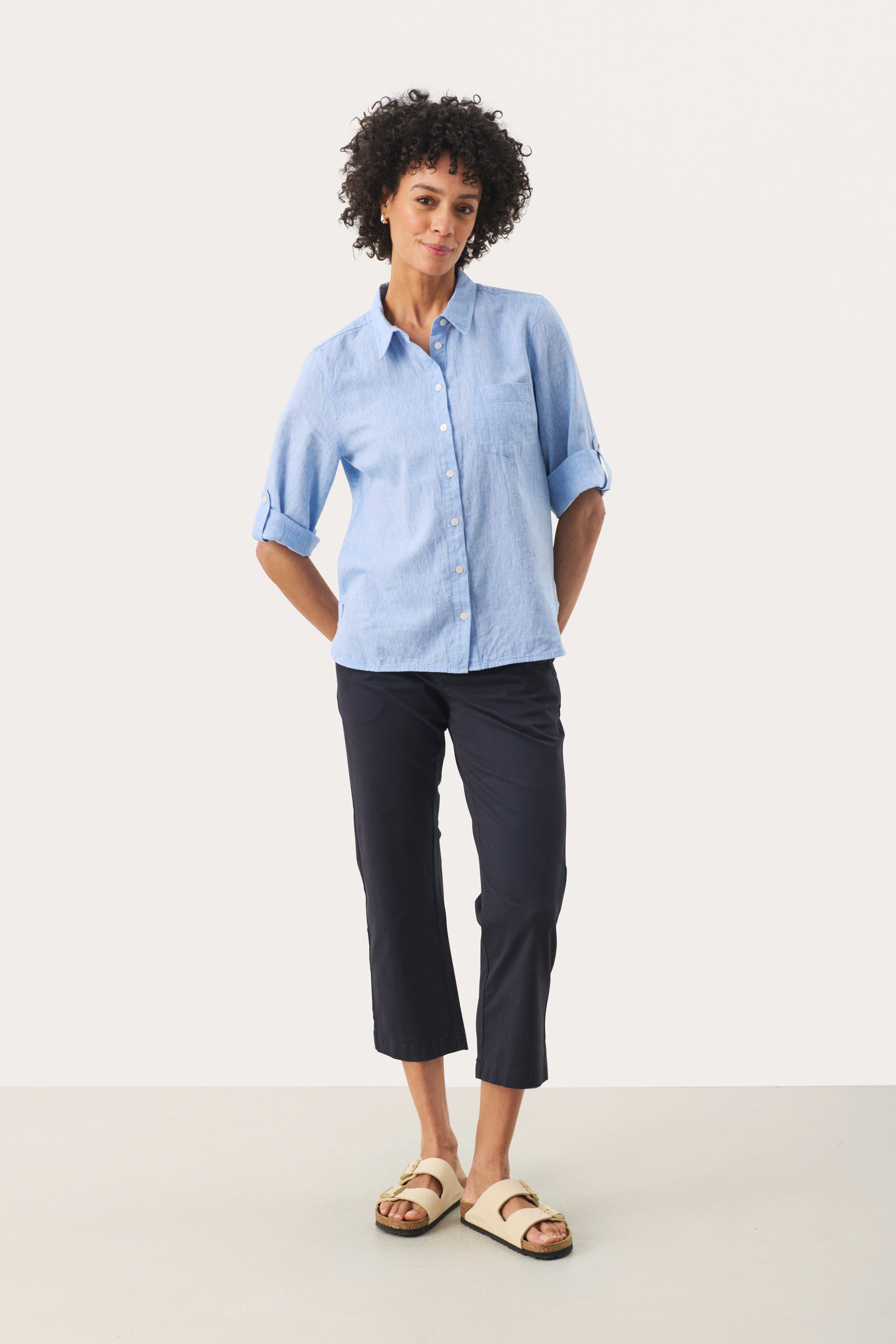 CindiePW Skjorte LOOKBOOK FRONT 30309770-303754