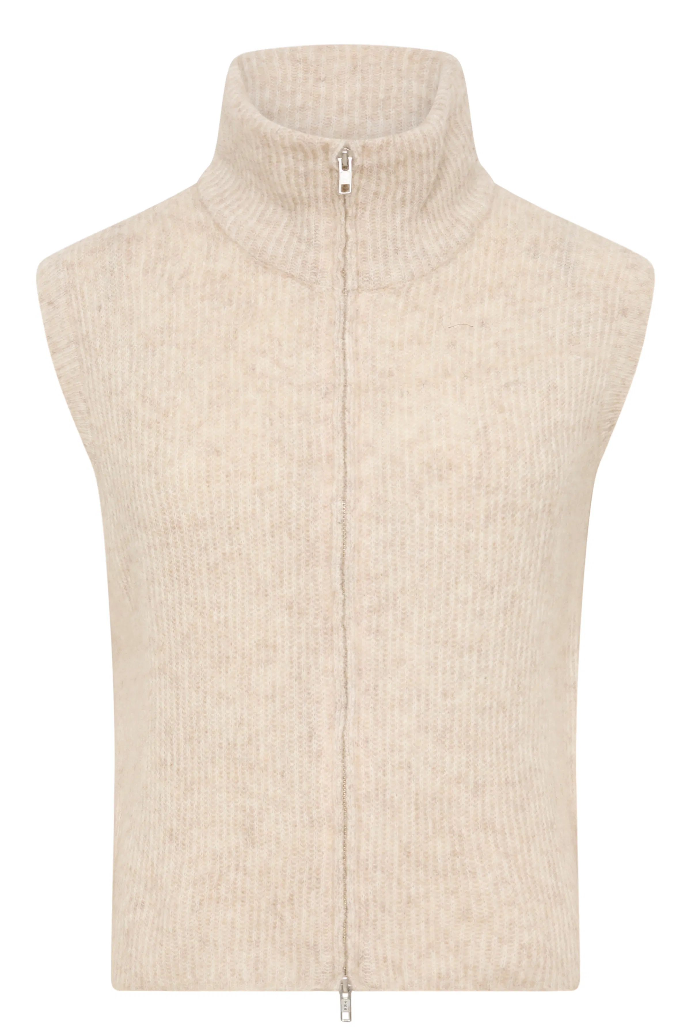 KBZelda Knitted zip vest PACK FRONT 10105645-100306