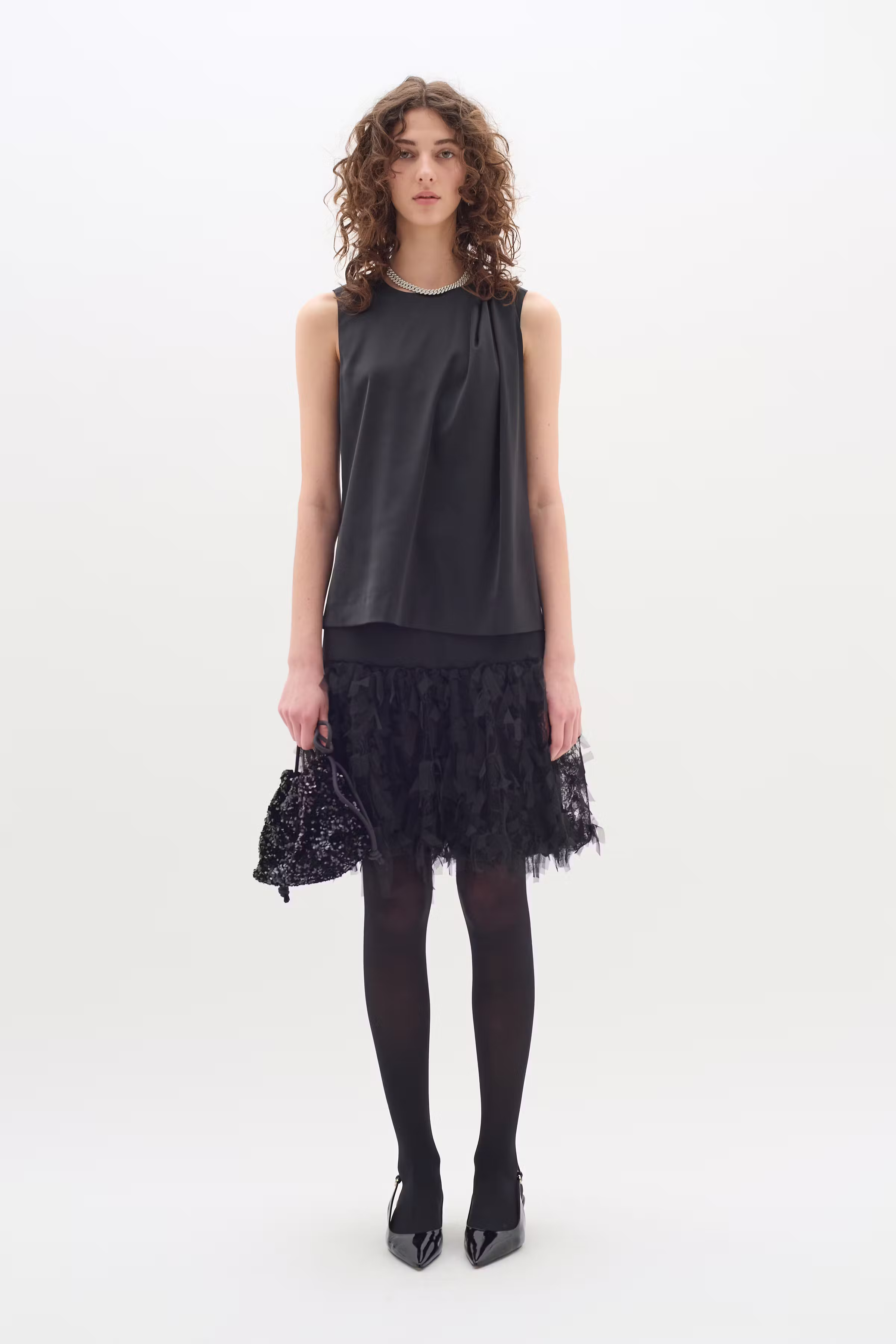 DollanceIW Kjol LOOKBOOK FRONT 30109914-194008