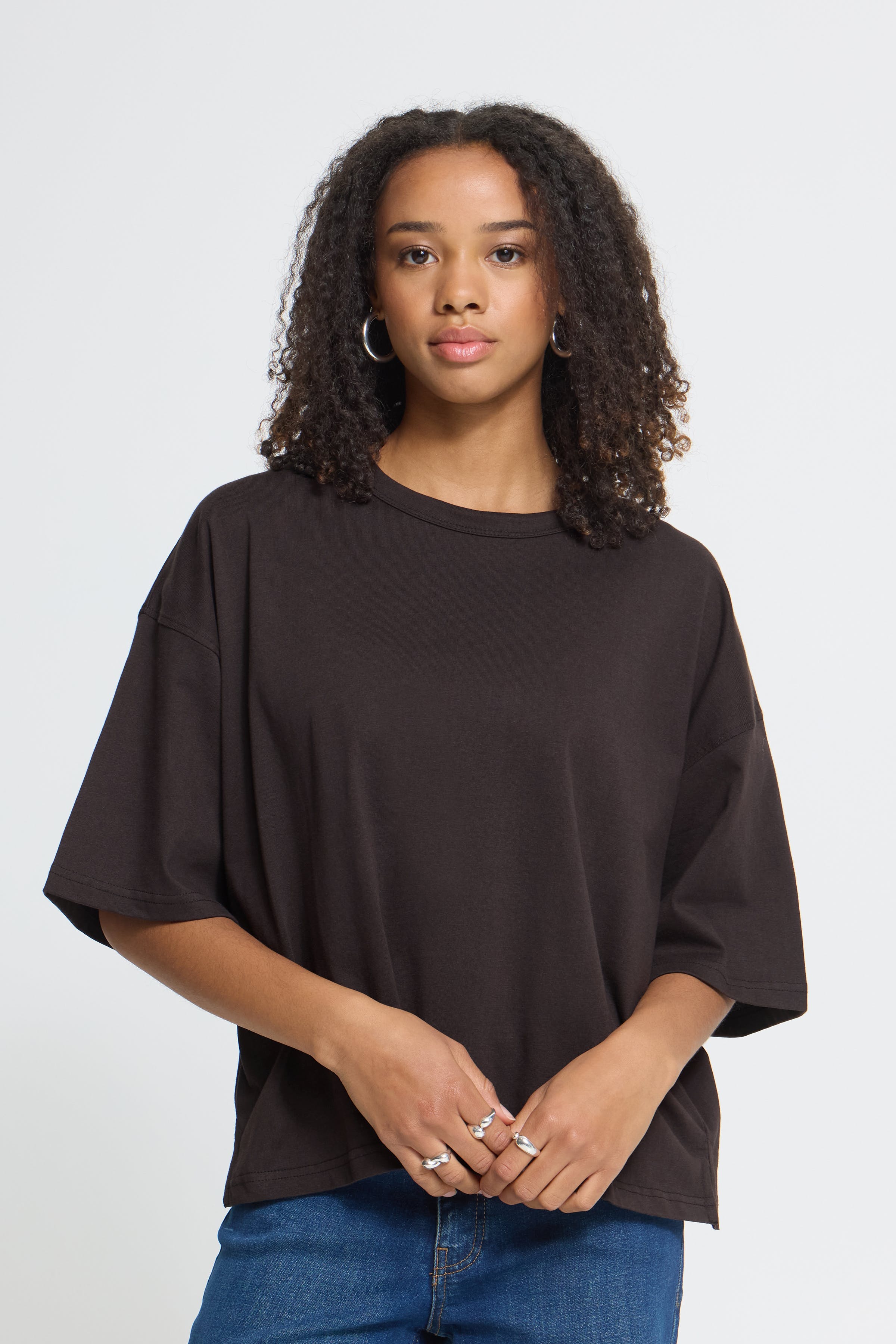 IHPALMER EXTRA LOOSE T-shirt LOOKBOOK FRONT 20124233-191109
