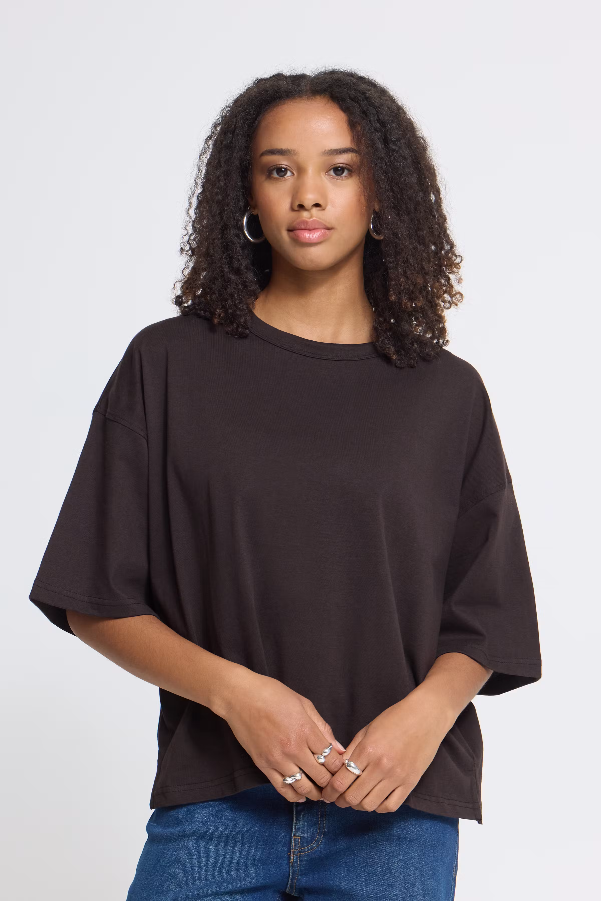 IHPALMER EXTRA LOOSE T-shirt LOOKBOOK FRONT 20124233-191109