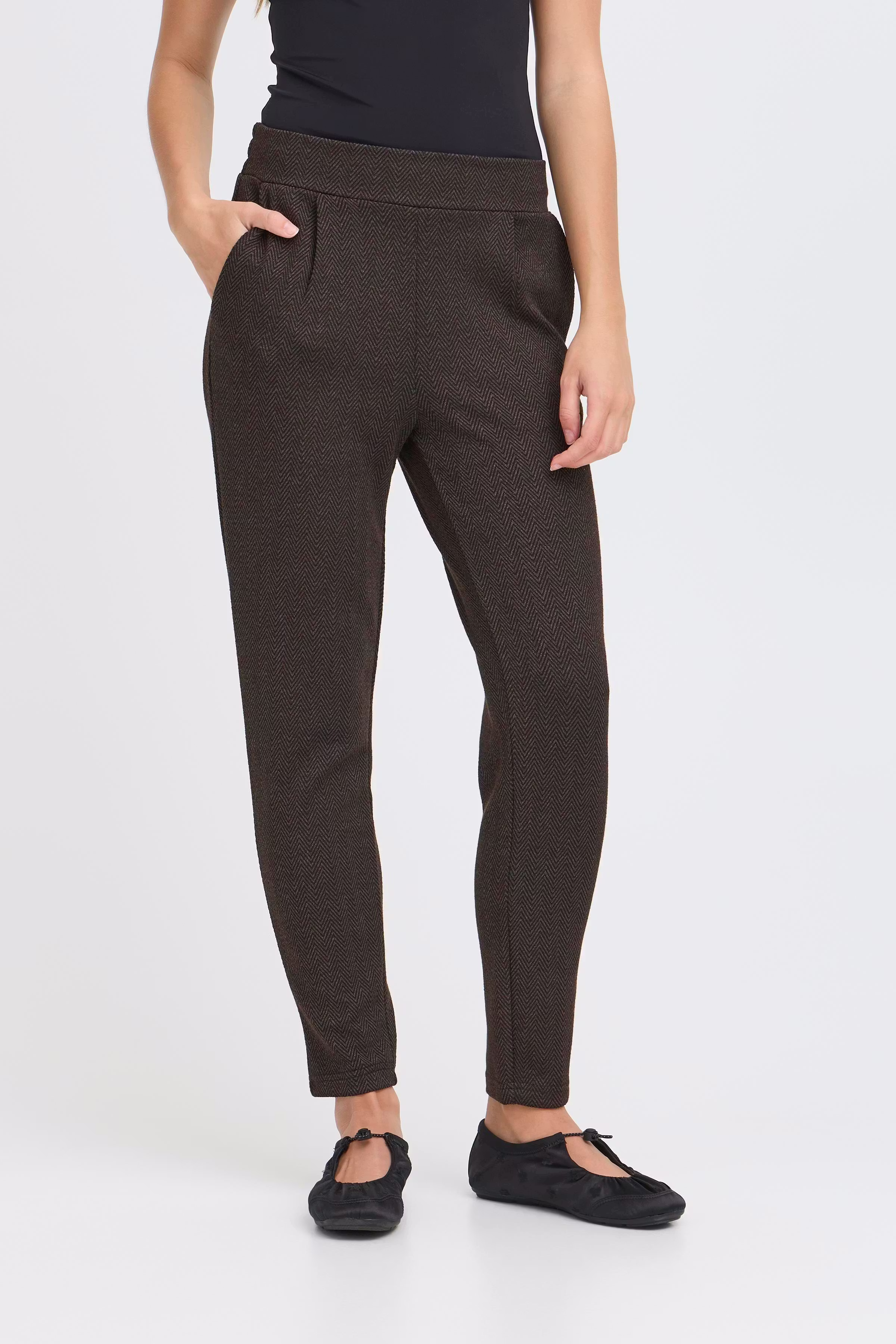 IHKATE JACQUARD Trousers LOOKBOOK FRONT 20121601-900001779