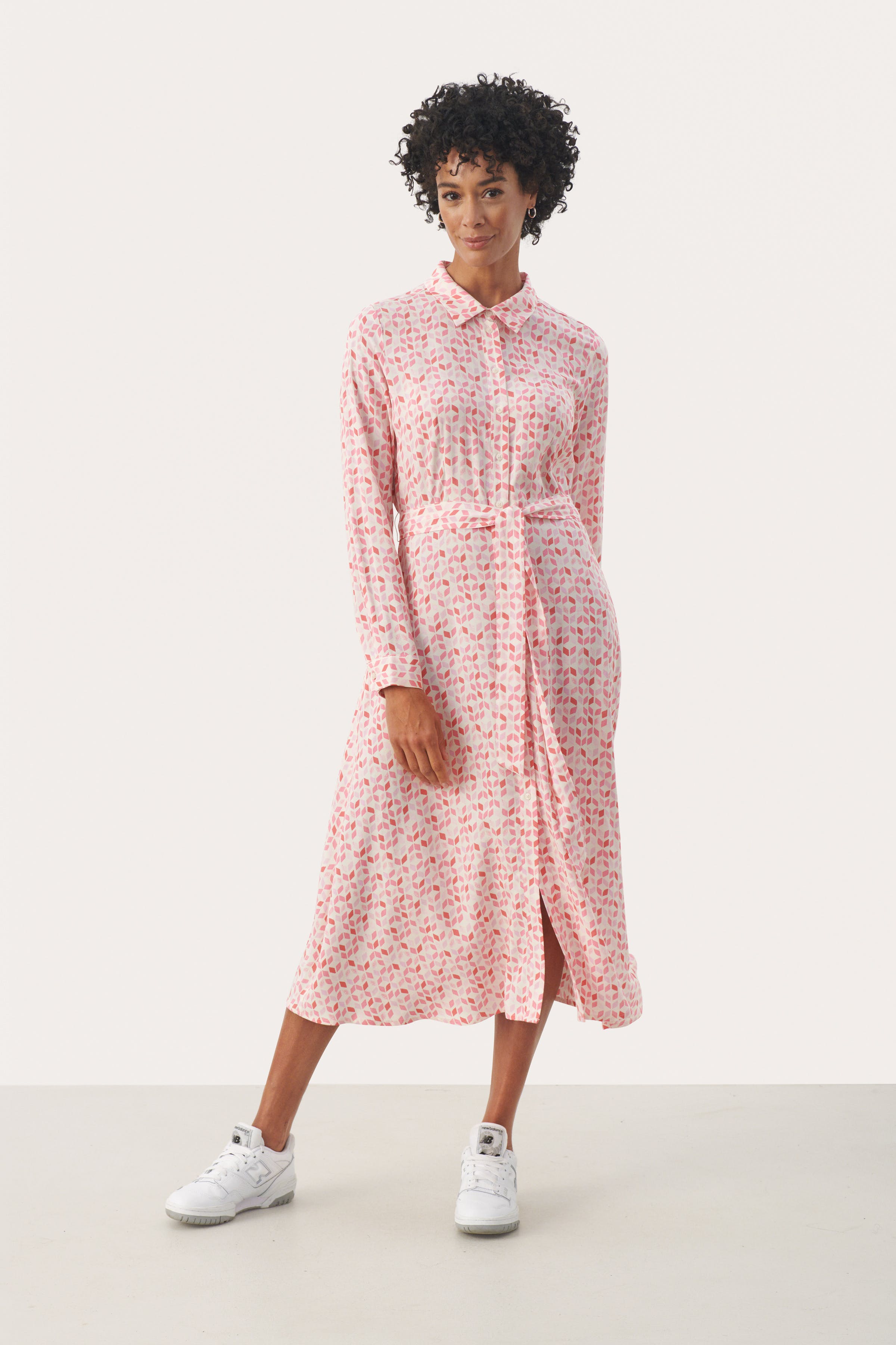 ShelbyPW Skjortekjole LOOKBOOK FRONT 30308340-302903