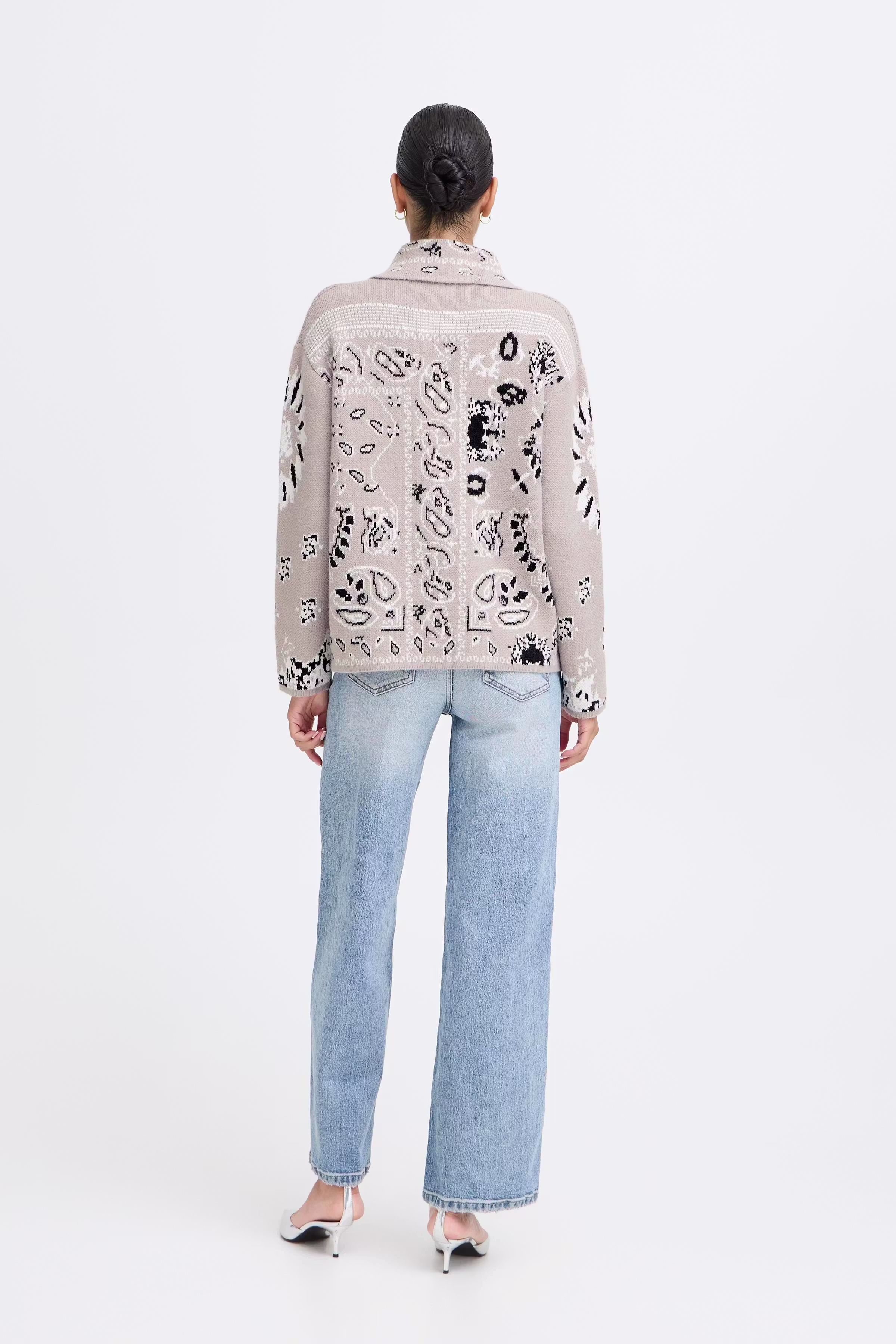BYXMAYLIS Cardigan LOOKBOOK BACK 20819047-900008754