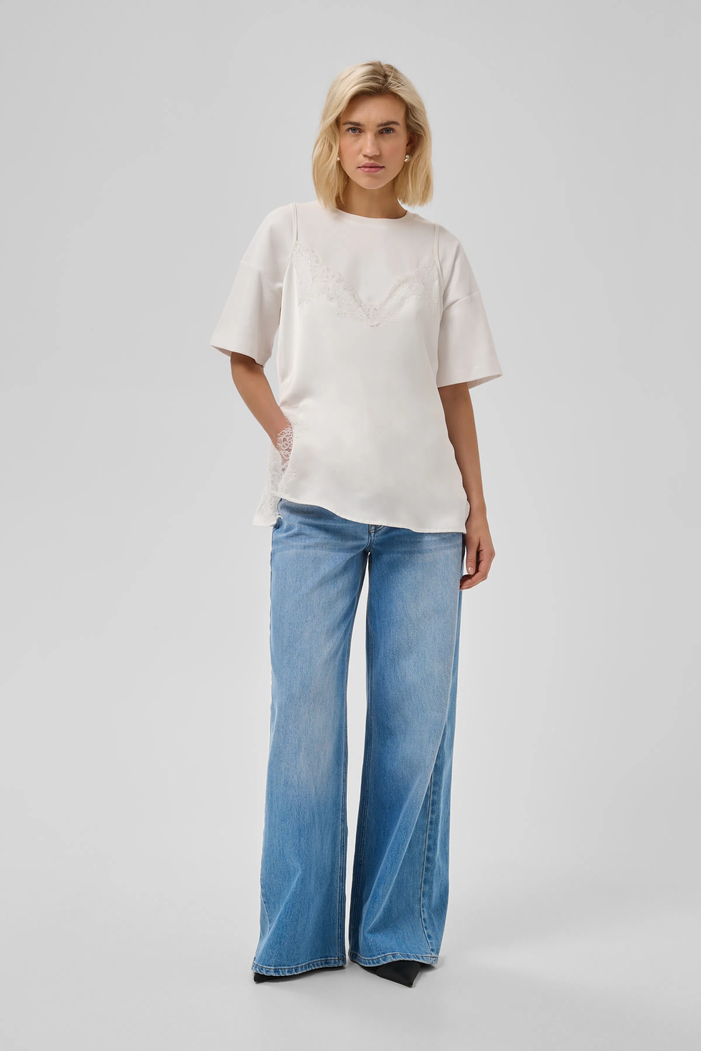 MWNida Wide leg jeans LOOKBOOK FRONT 10705634-100047