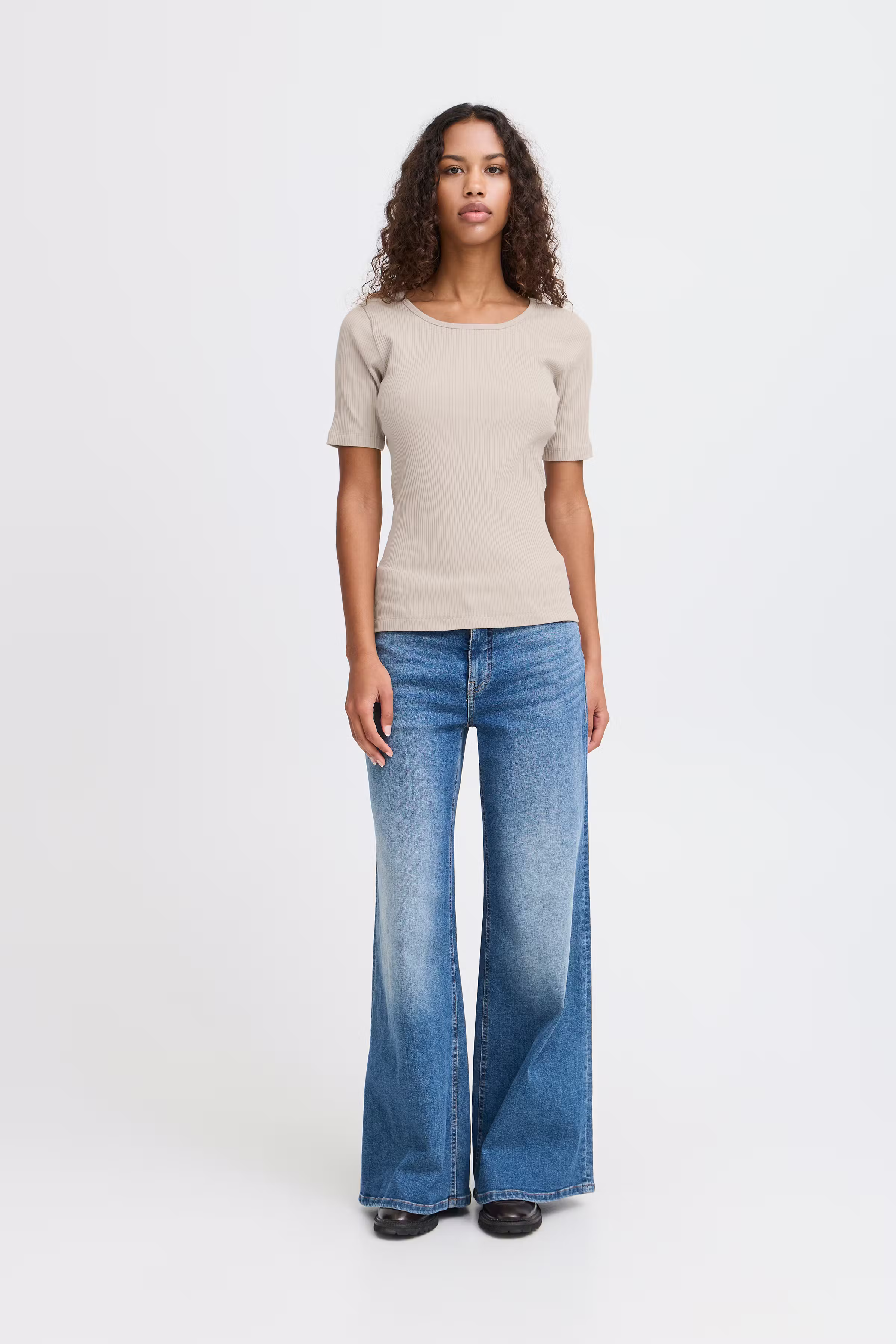 IHPALMER RIB T-shirt LOOKBOOK FRONT 20120343-161305