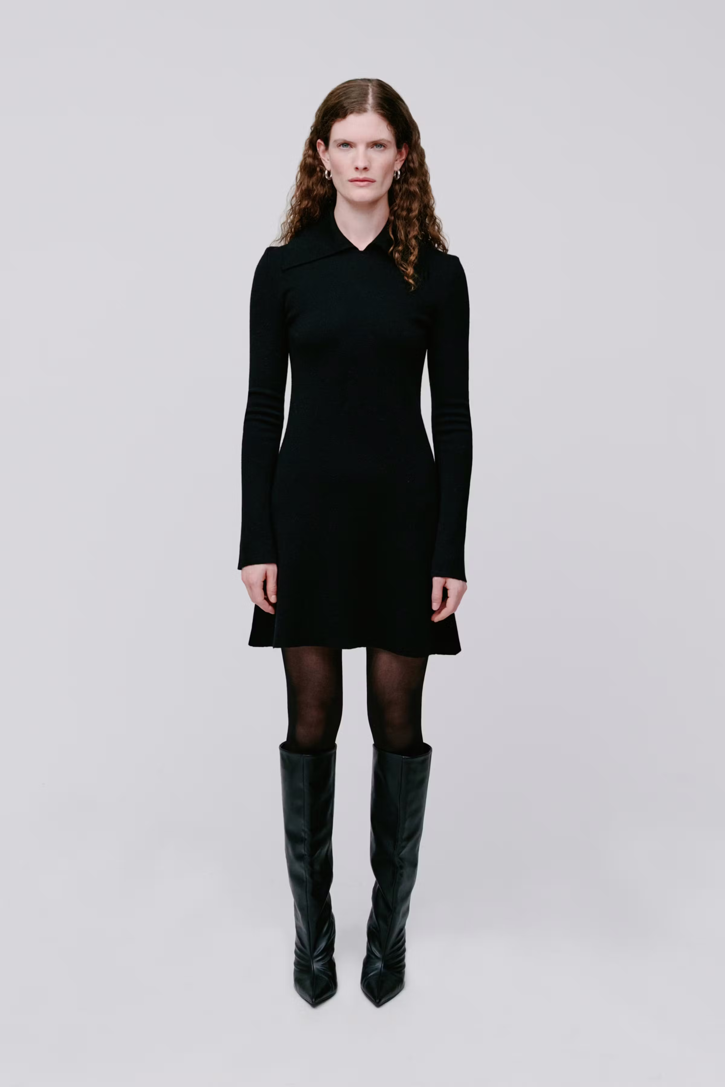 FAWN Dress LOOKBOOK FRONT 30600602-BK999