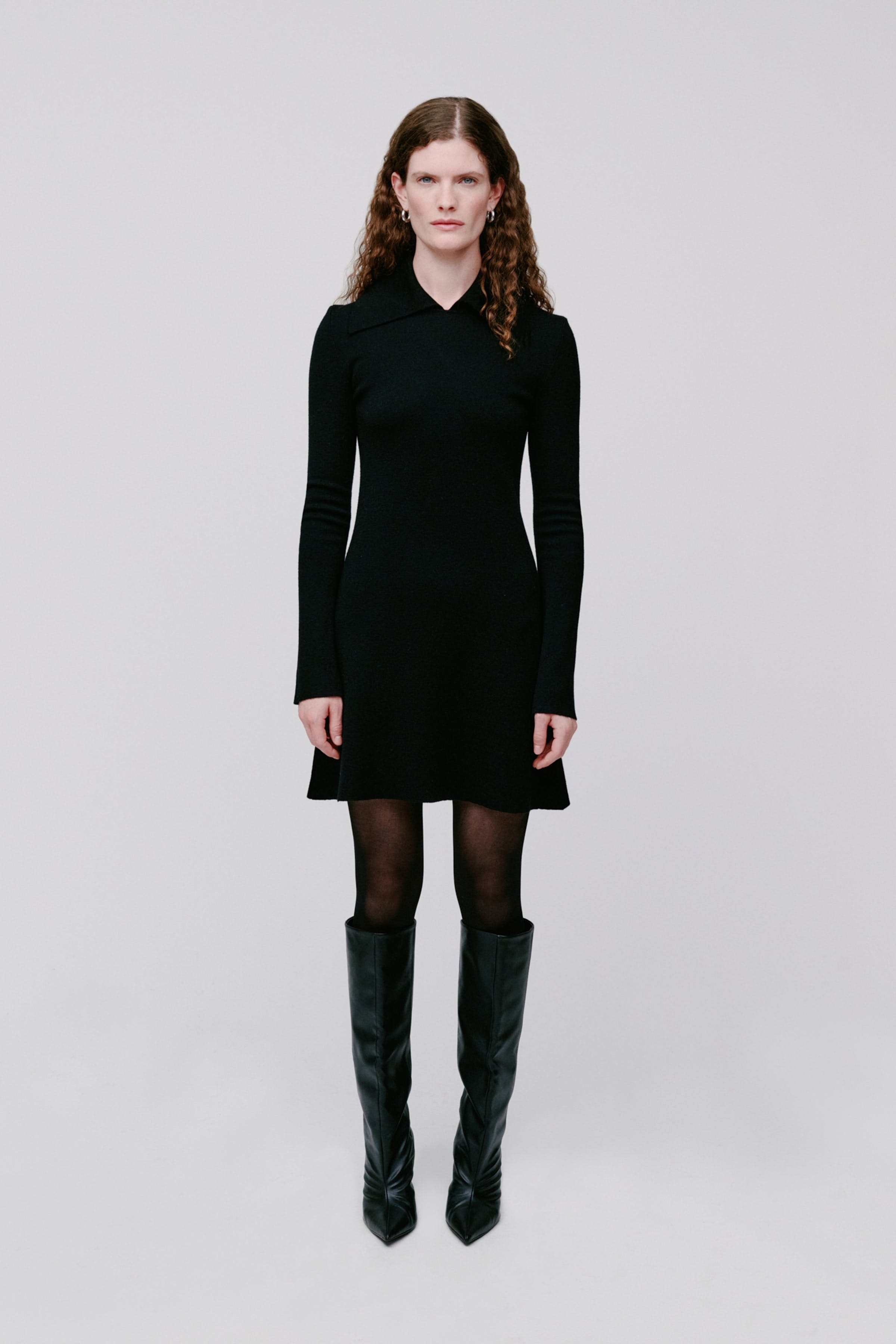 FAWN Kleid LOOKBOOK FRONT 30600602-BK999