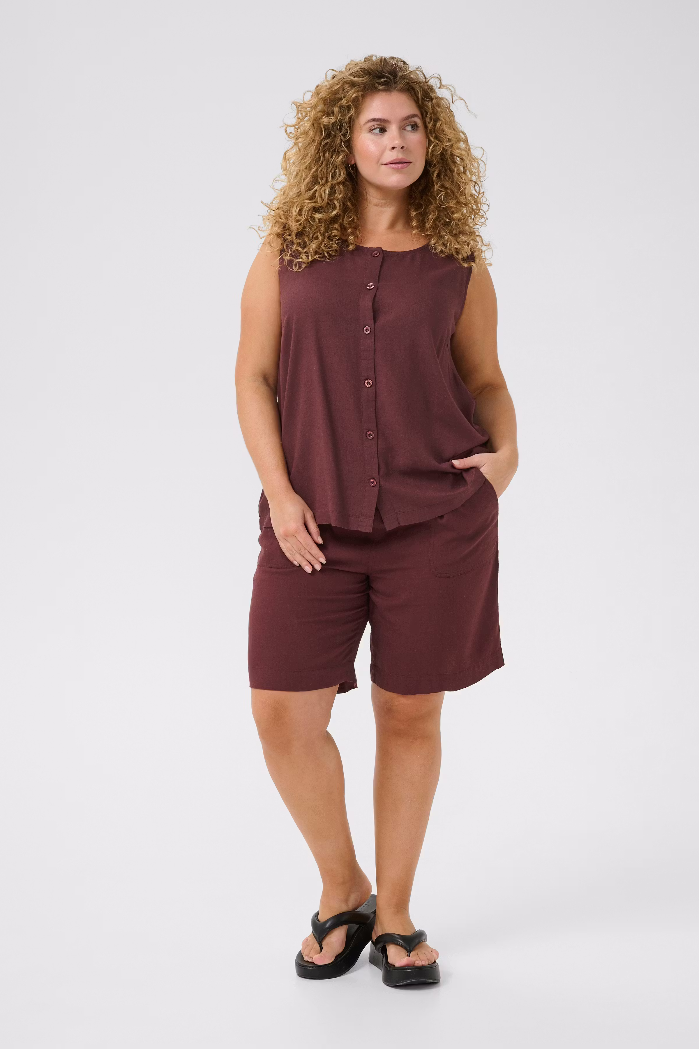 KCmille Hørtop LOOKBOOK FRONT 10583329-191619