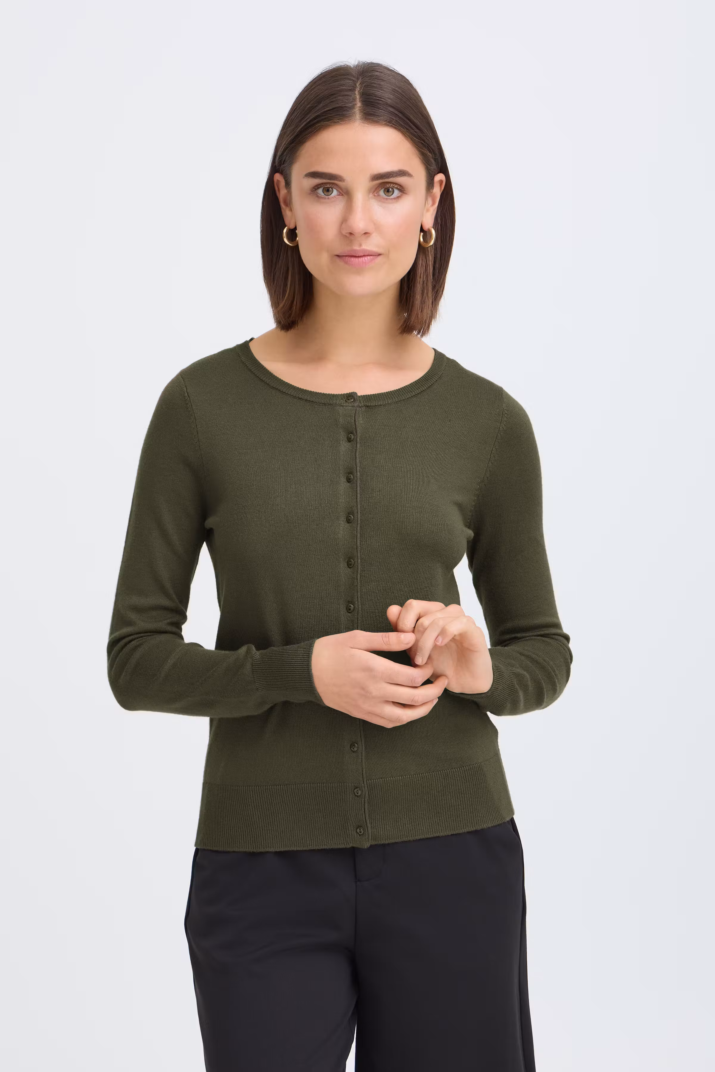 FRZubasic Cardigan LOOKBOOK FRONT 20604187-190511