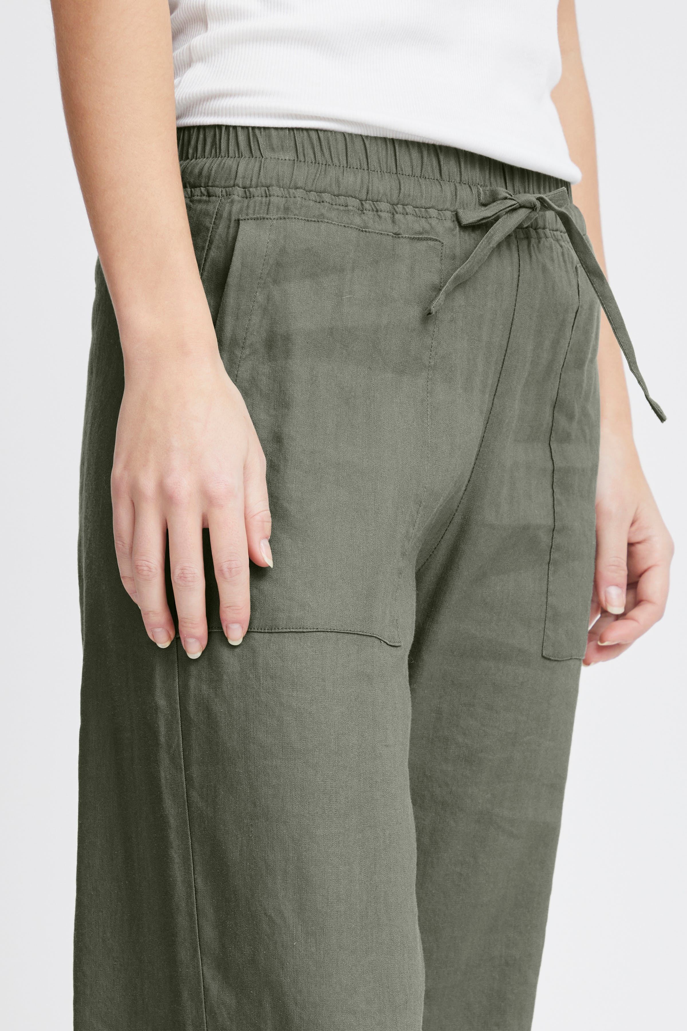 PZLUCA Full Length Wide Leg Bukser LOOKBOOK DETAIL 50208020-180312