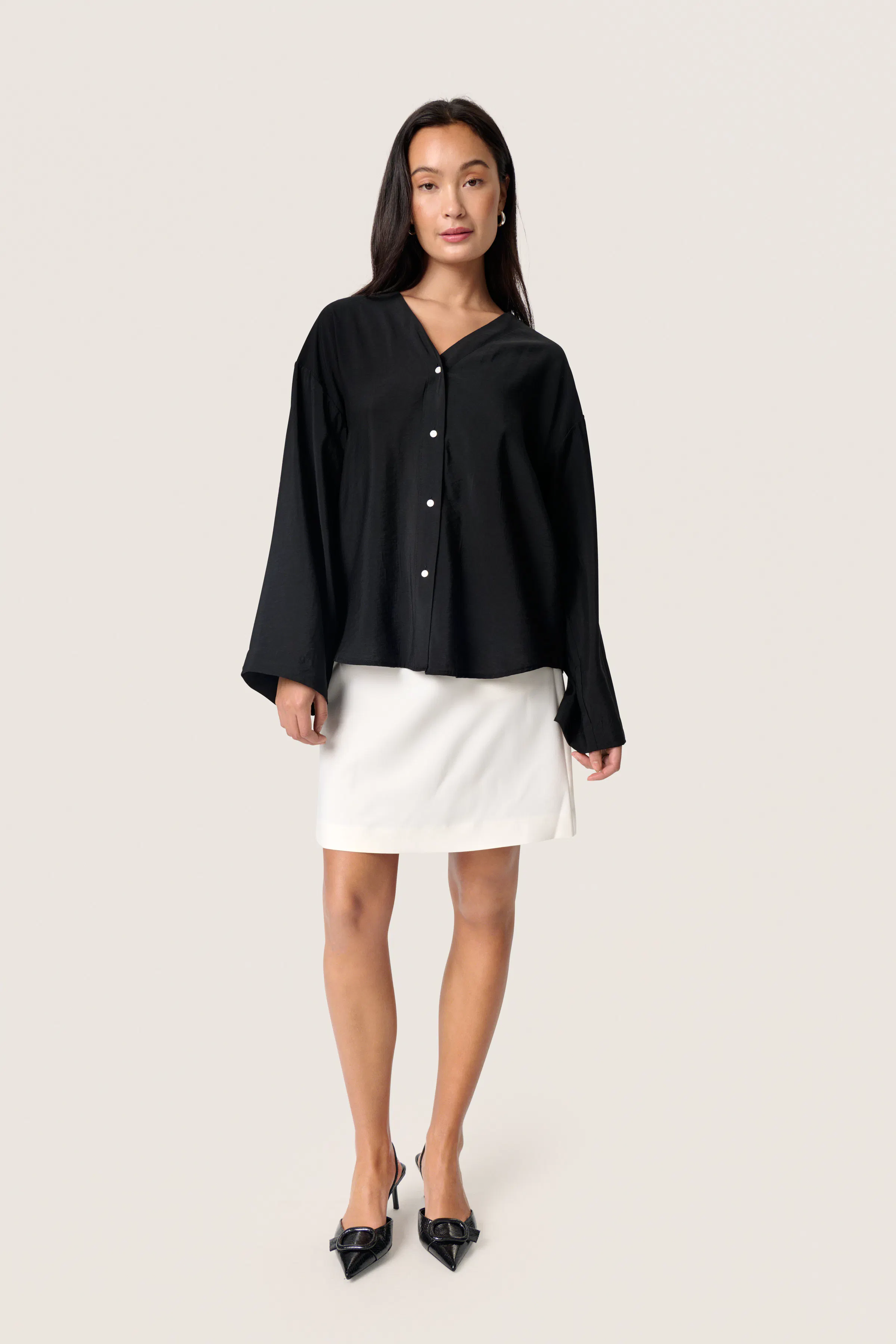 SLLeodora Overhemd LOOKBOOK FRONT 30408093-194008