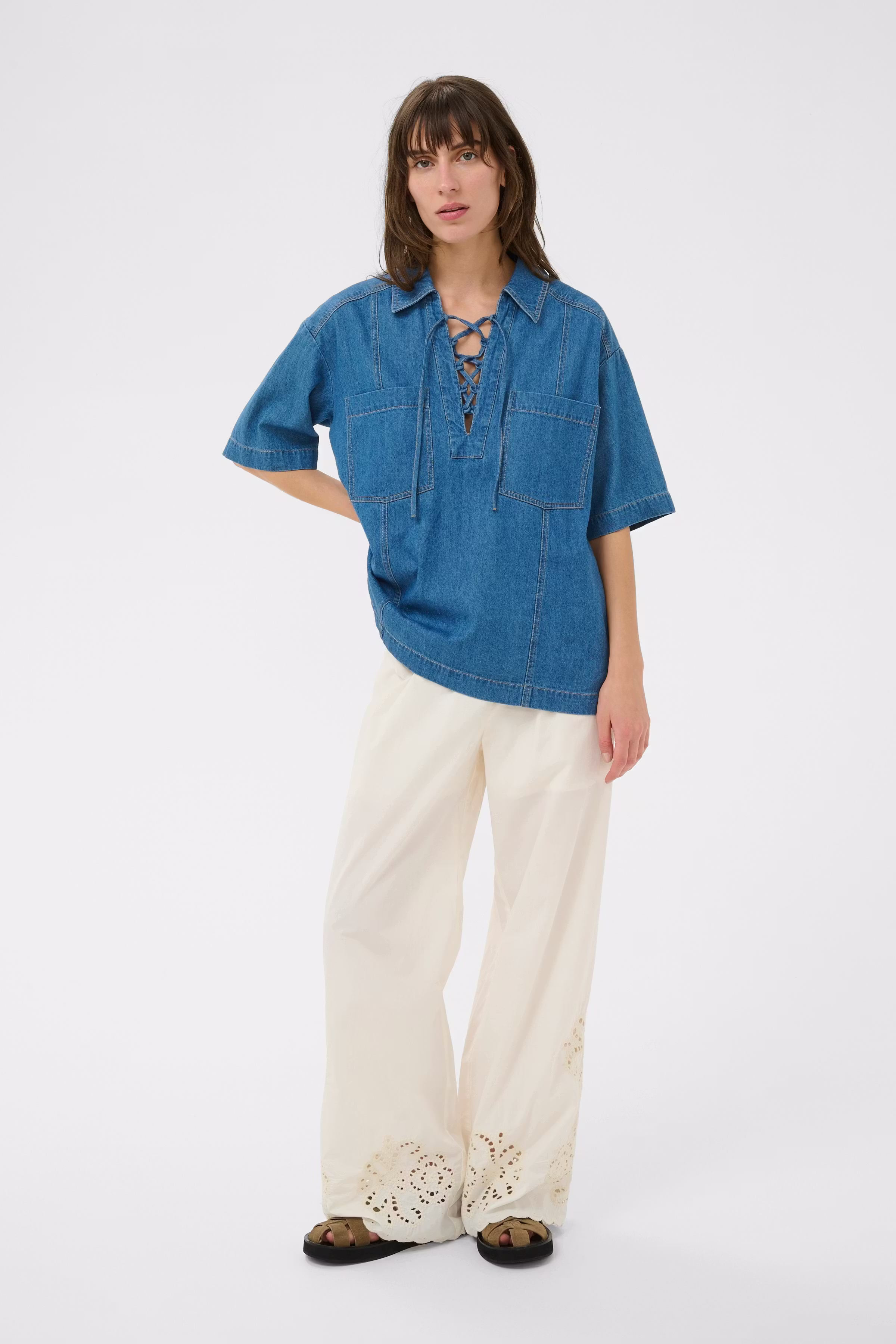 AmelaPW Hemd LOOKBOOK FRONT 30310381-300156