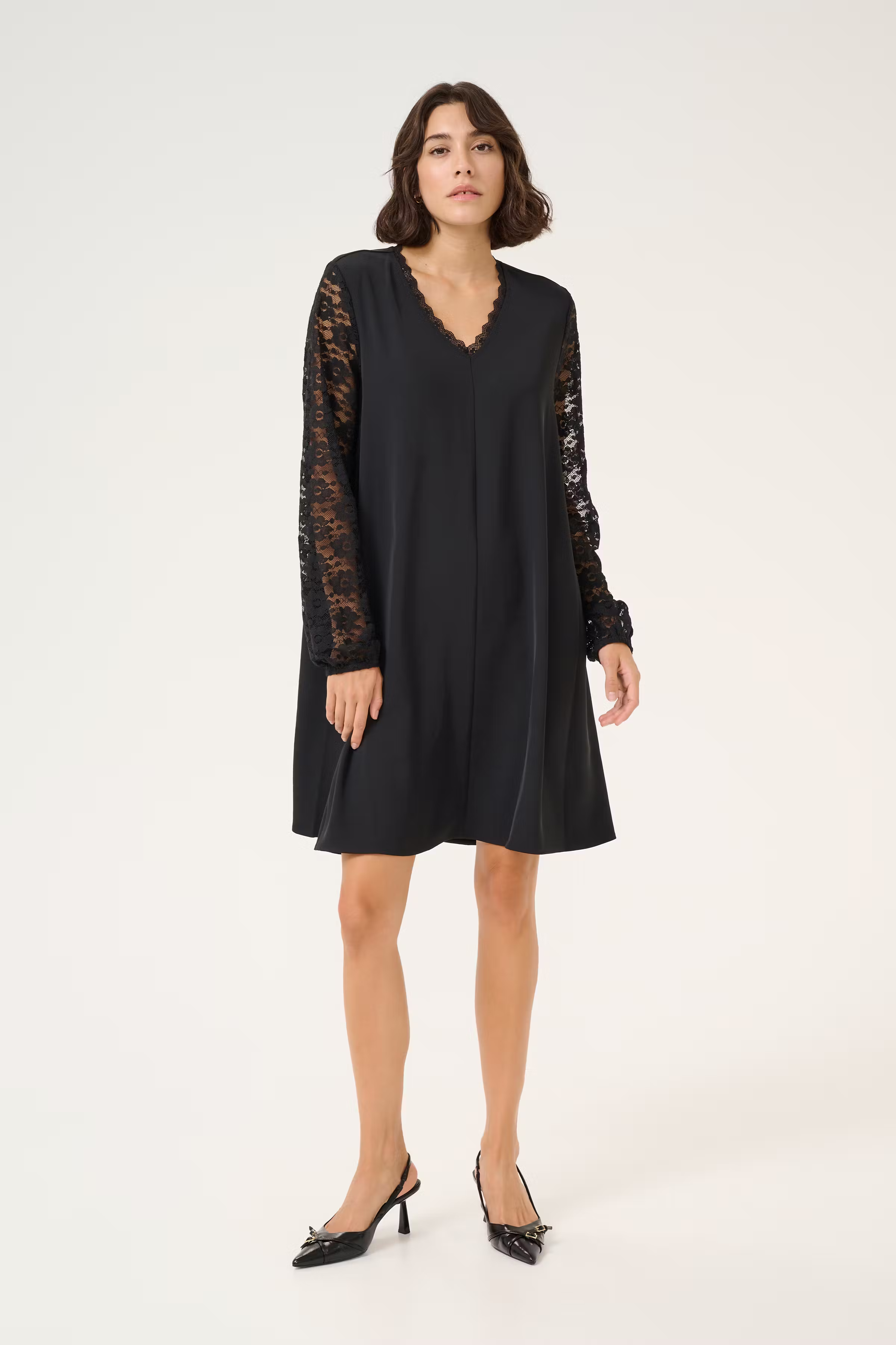 KAmille Blondekjole LOOKBOOK FRONT 10509803-100121