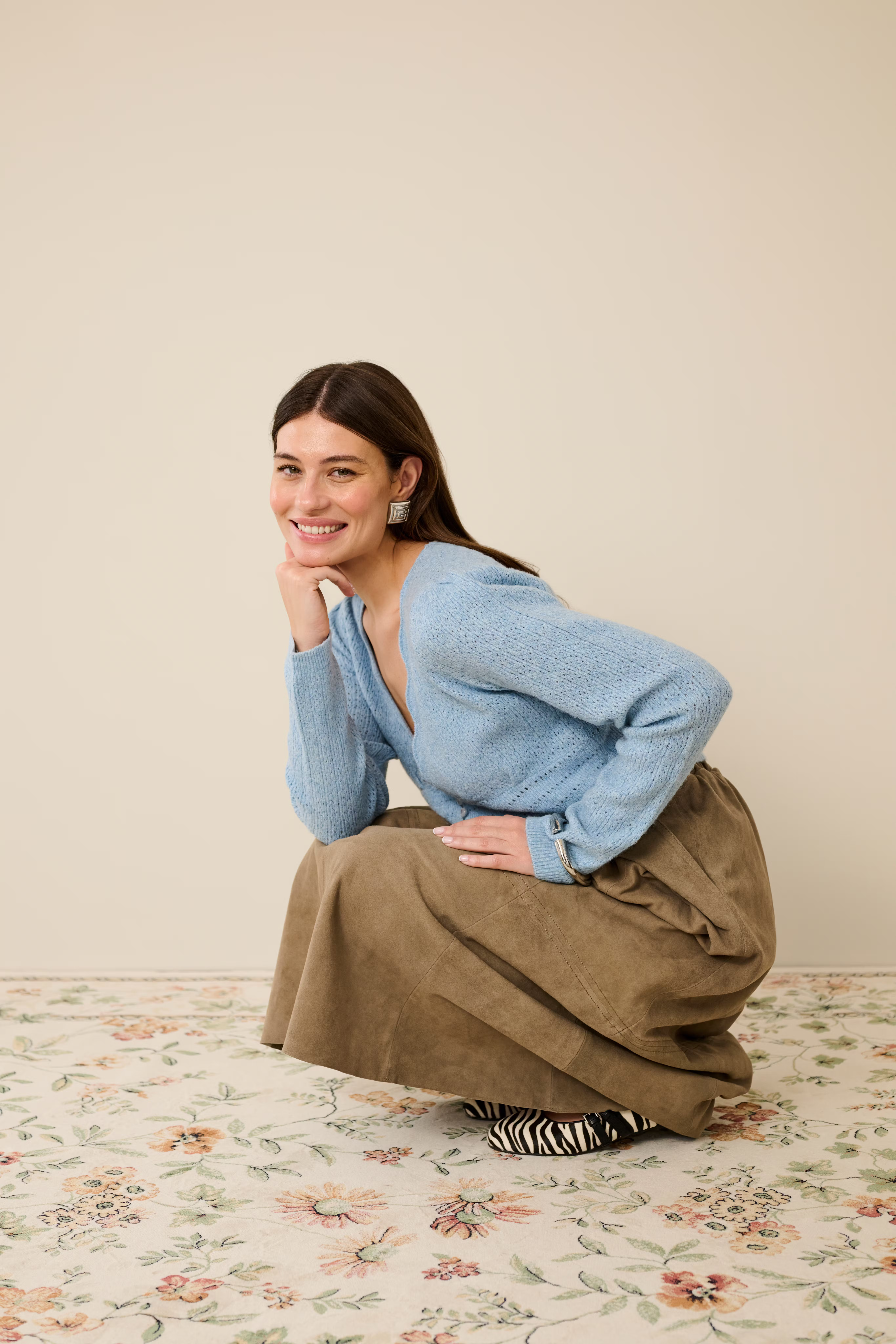 CUannemie Suede skirt LOCATION NONE 50112730-171009