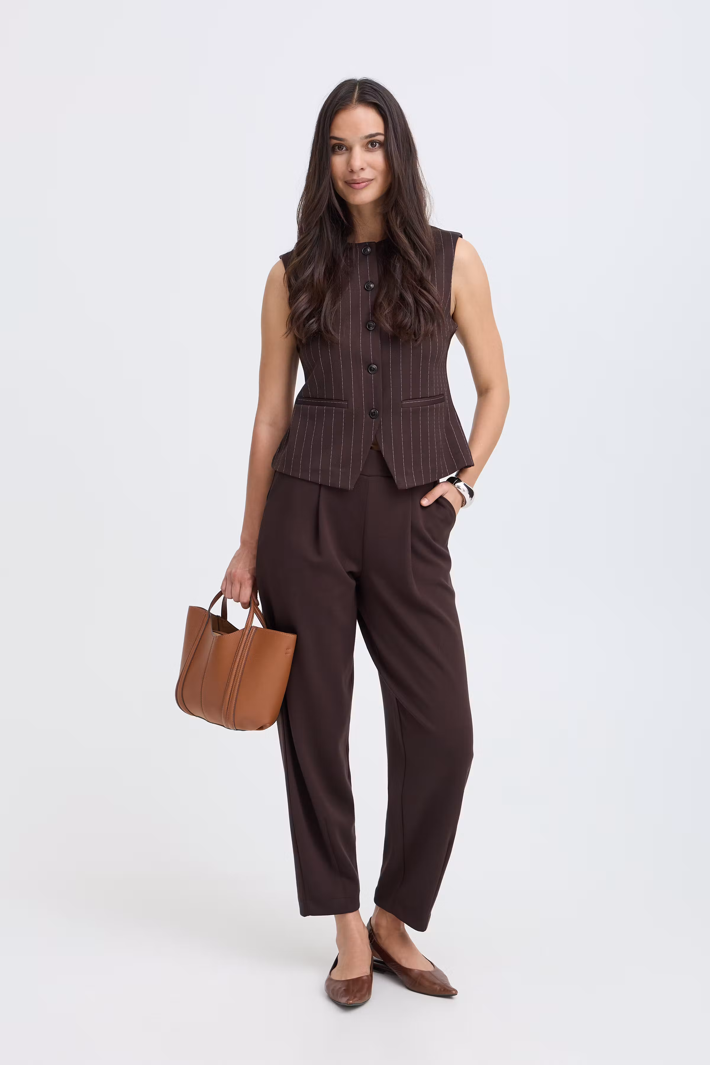 BYPUSTI Trousers LOOKBOOK FRONT 20819666-191016