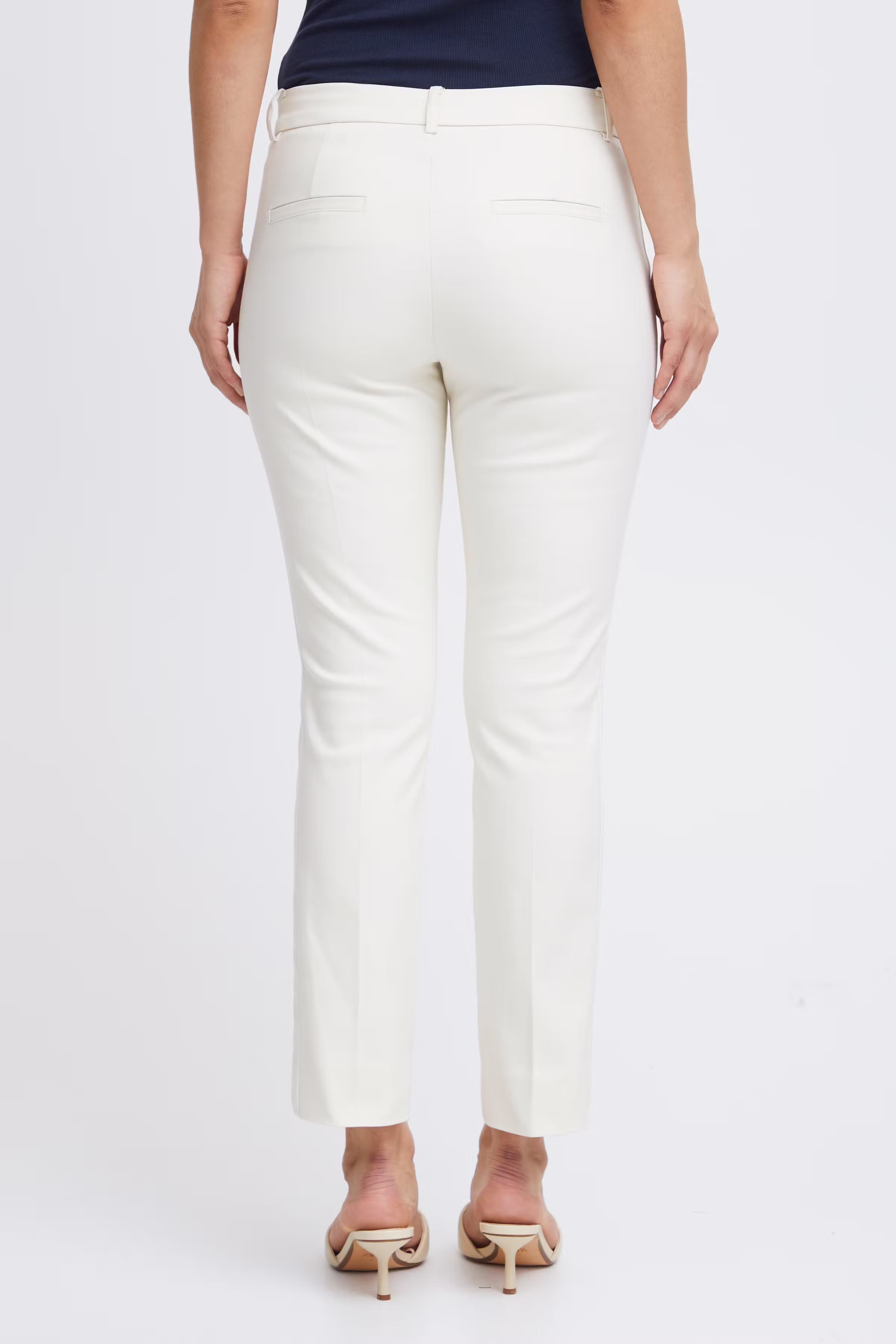 FRVITA Trousers LOOKBOOK BACK 20611257-120602