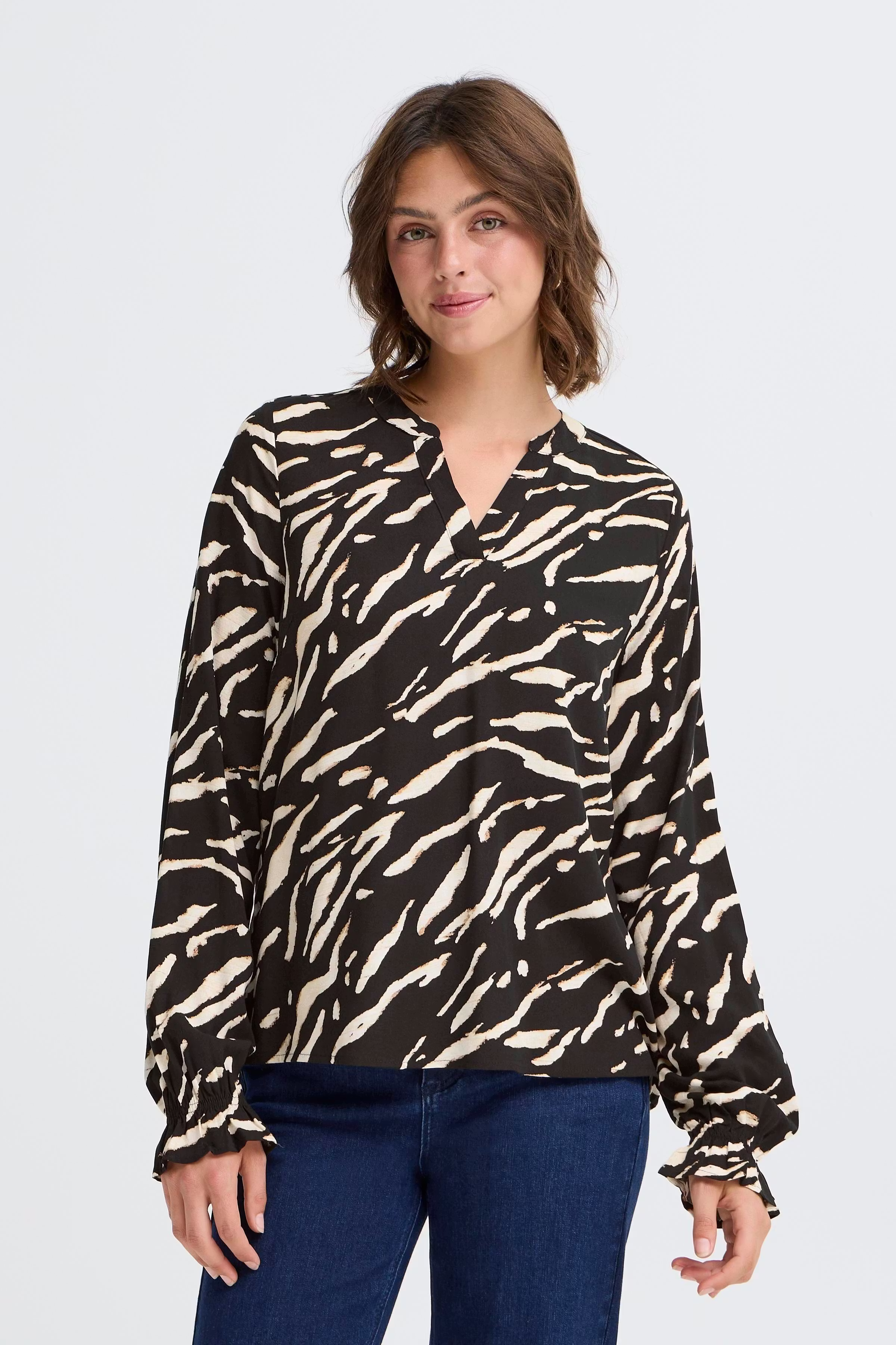 FRFLOWY Blus LOOKBOOK FRONT 20614106-205126