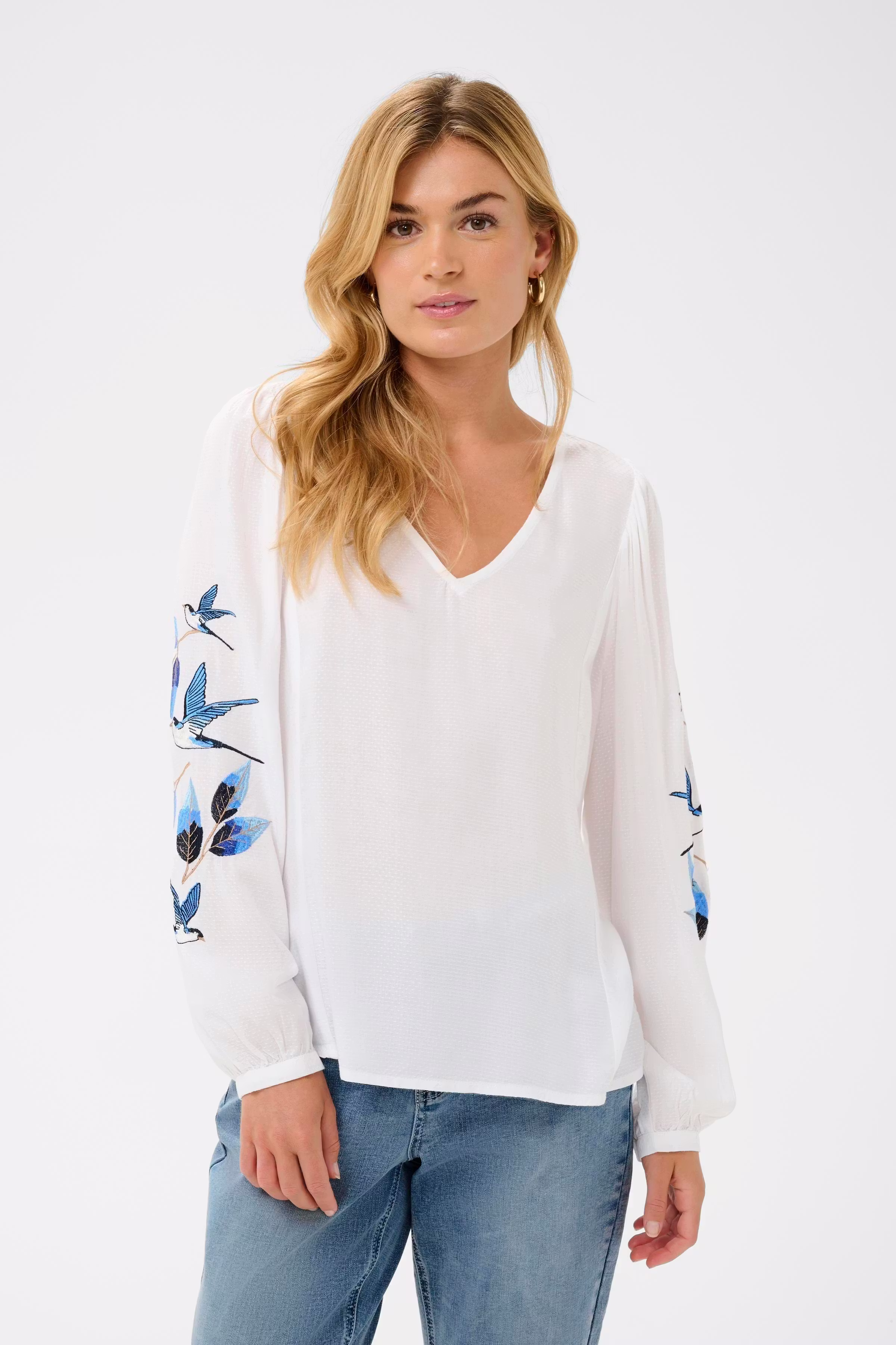 CRFloriza Bluse LOOKBOOK FRONT 10614853-110602
