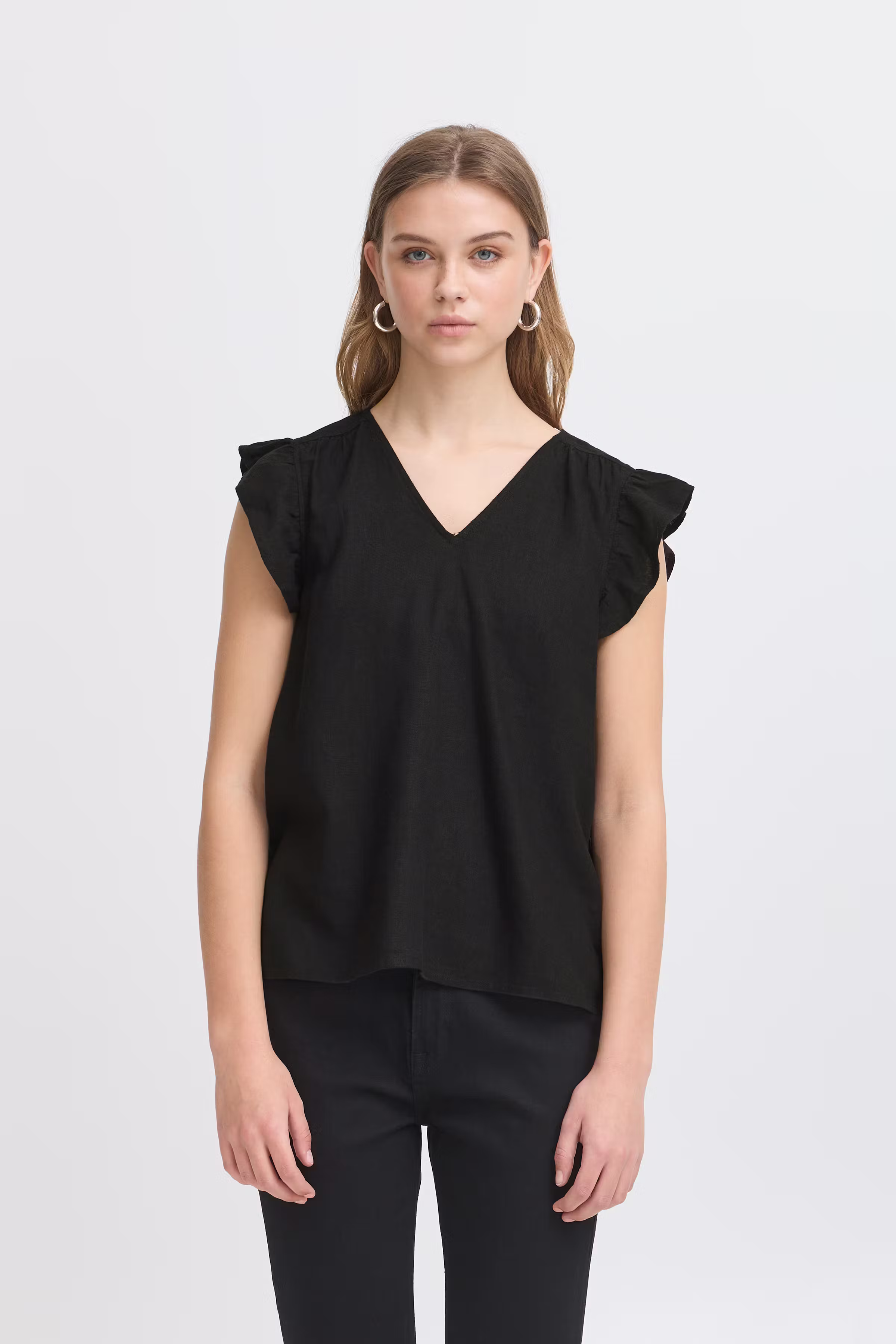 IHLINNO Ærmeløs bluse LOOKBOOK FRONT 20122924-194008