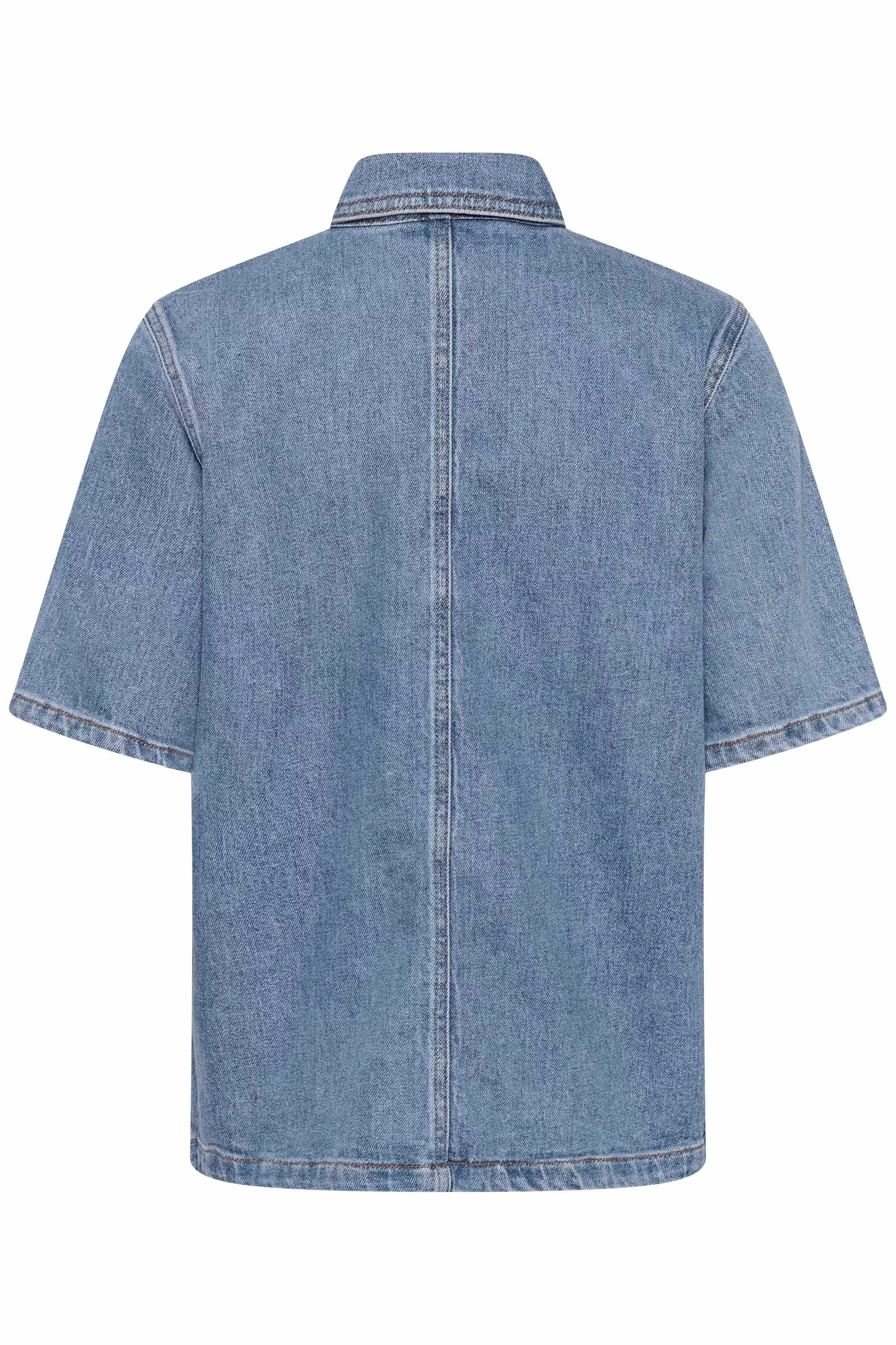 AbinaMW Denim poloshirt PACK BACK 10704772-100053