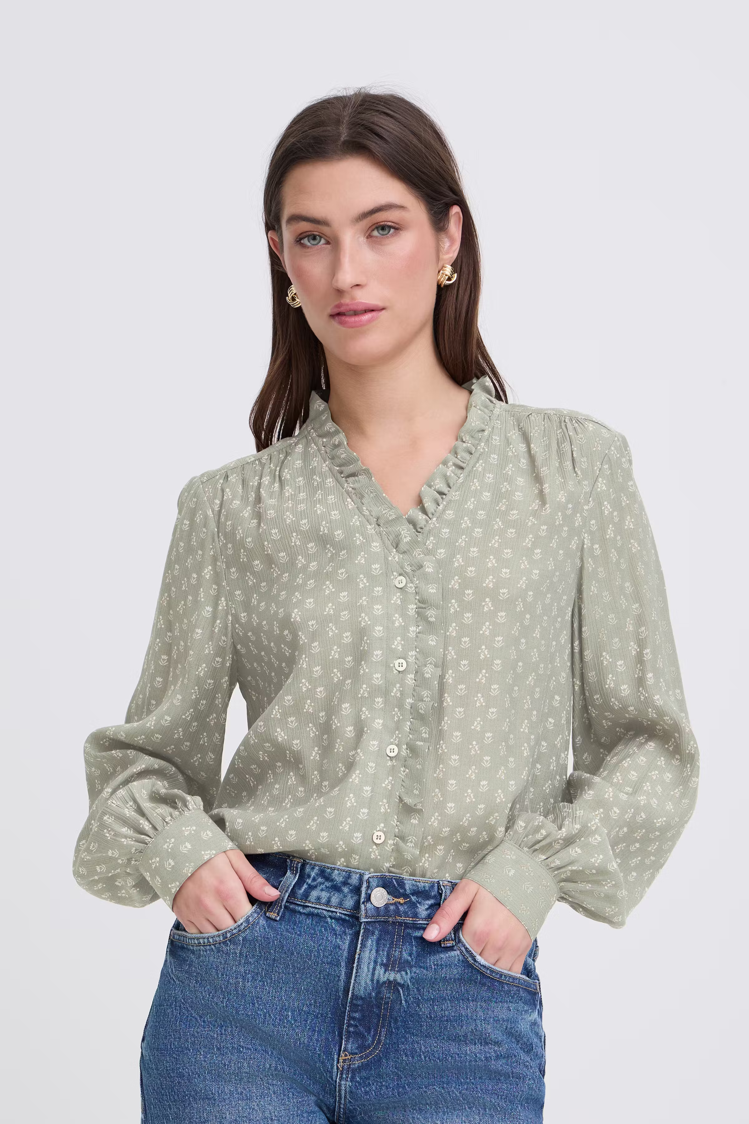 BYILAVIA Skjorte LOOKBOOK FRONT 20818434-900003682