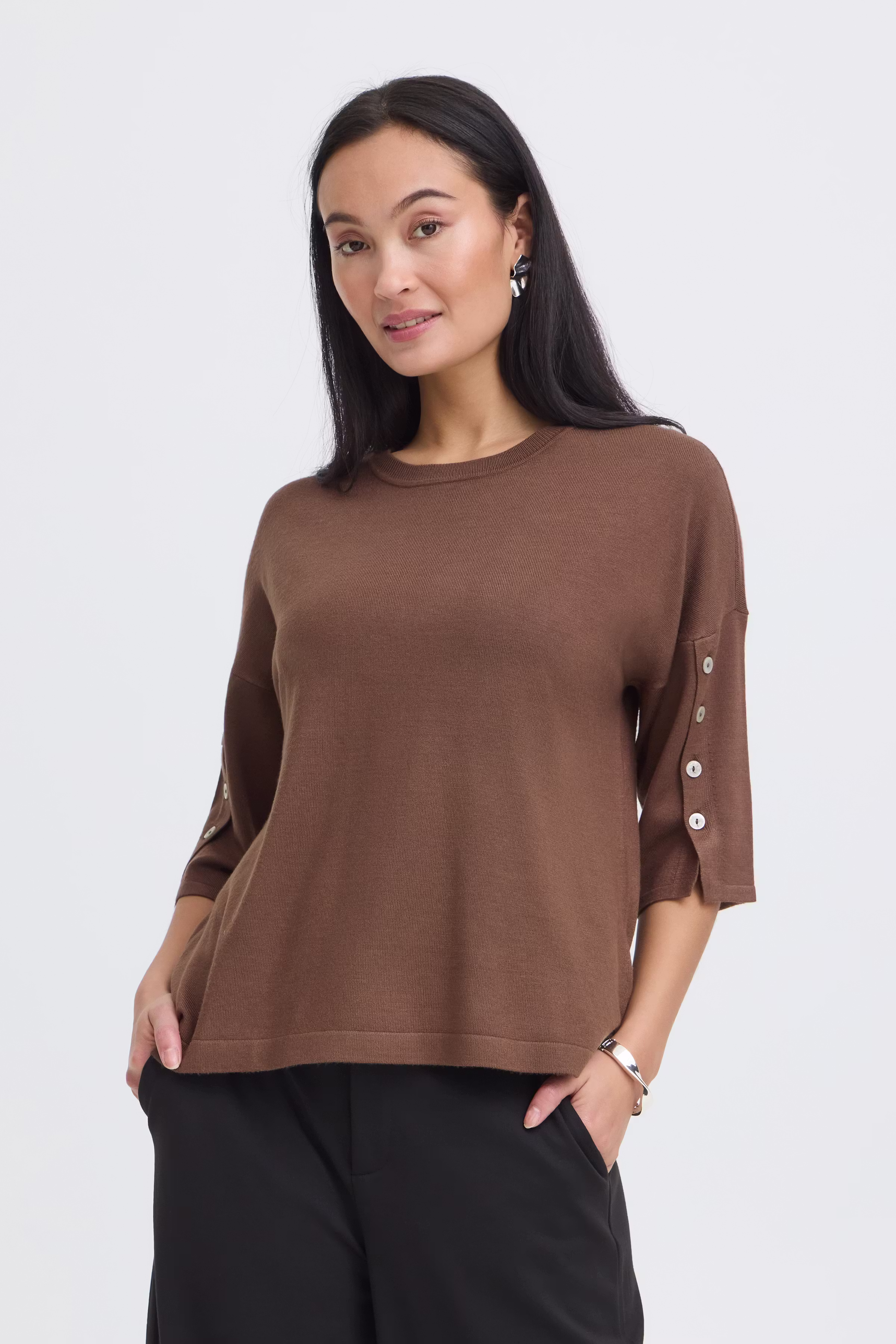 FRBESMOCK Pullover LOOKBOOK FRONT 20617865-190916