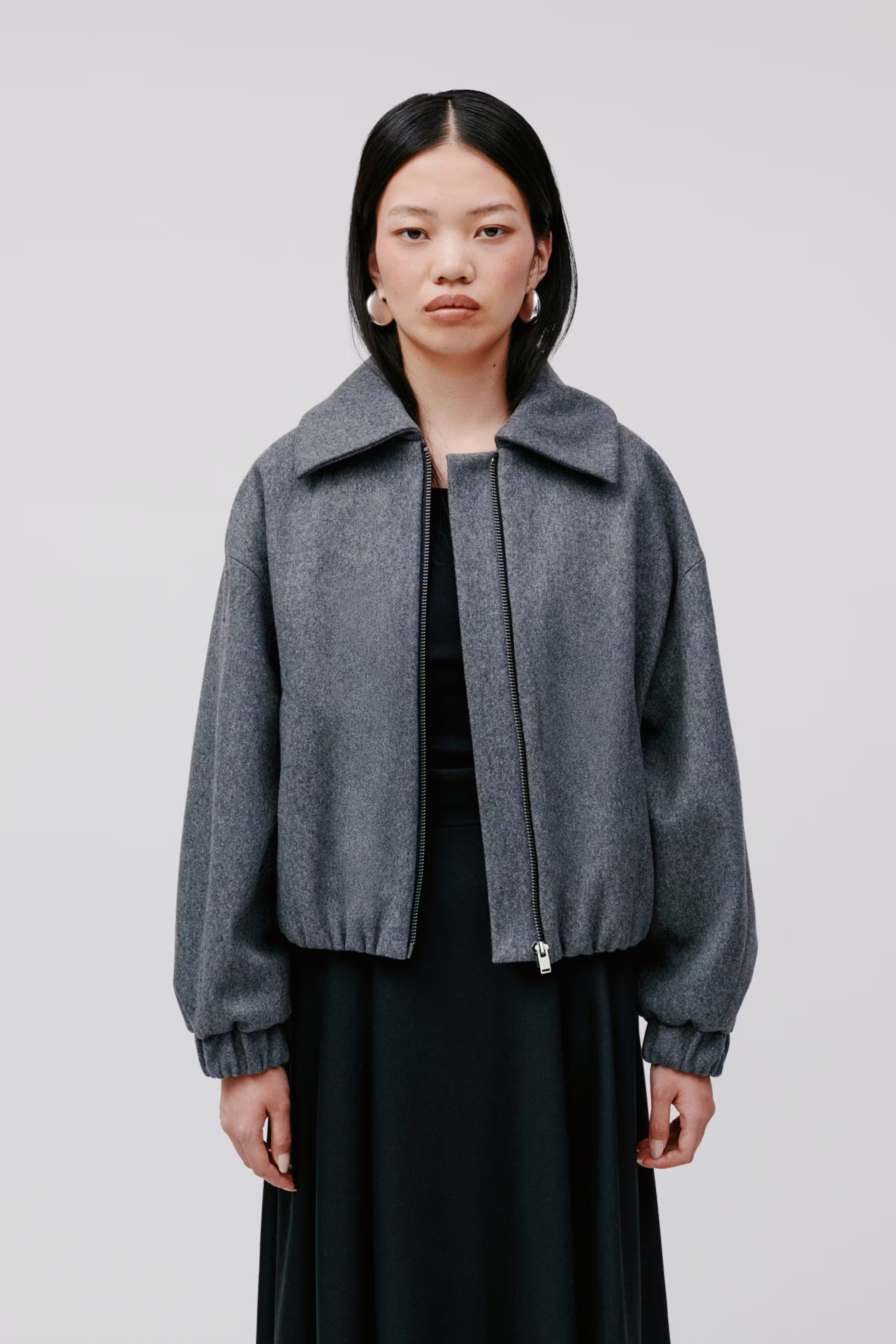 JADYN Coat LOOKBOOK FRONT 30600699-GY945