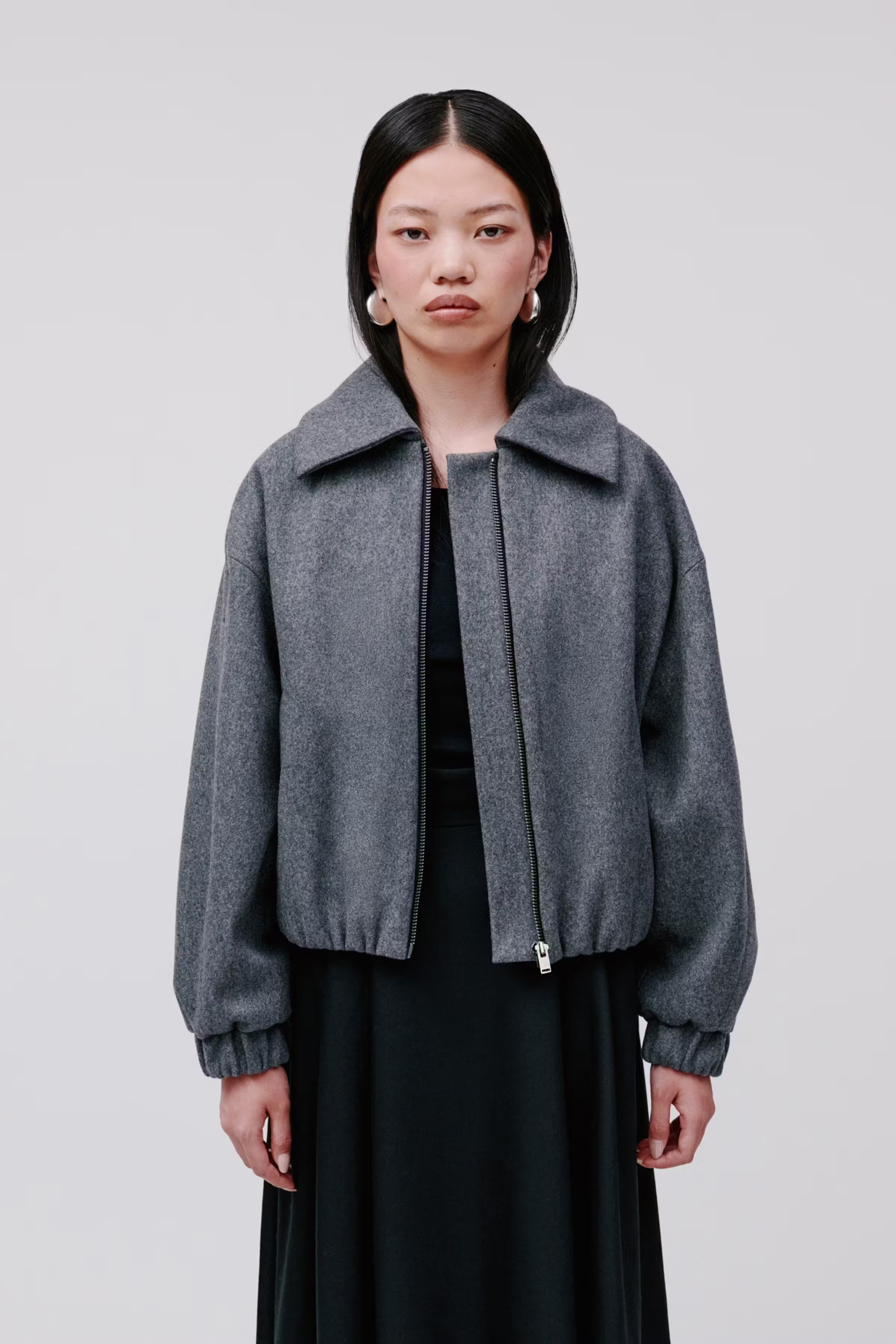 IOJADYN Coat LOOKBOOK FRONT 30600699-GY945
