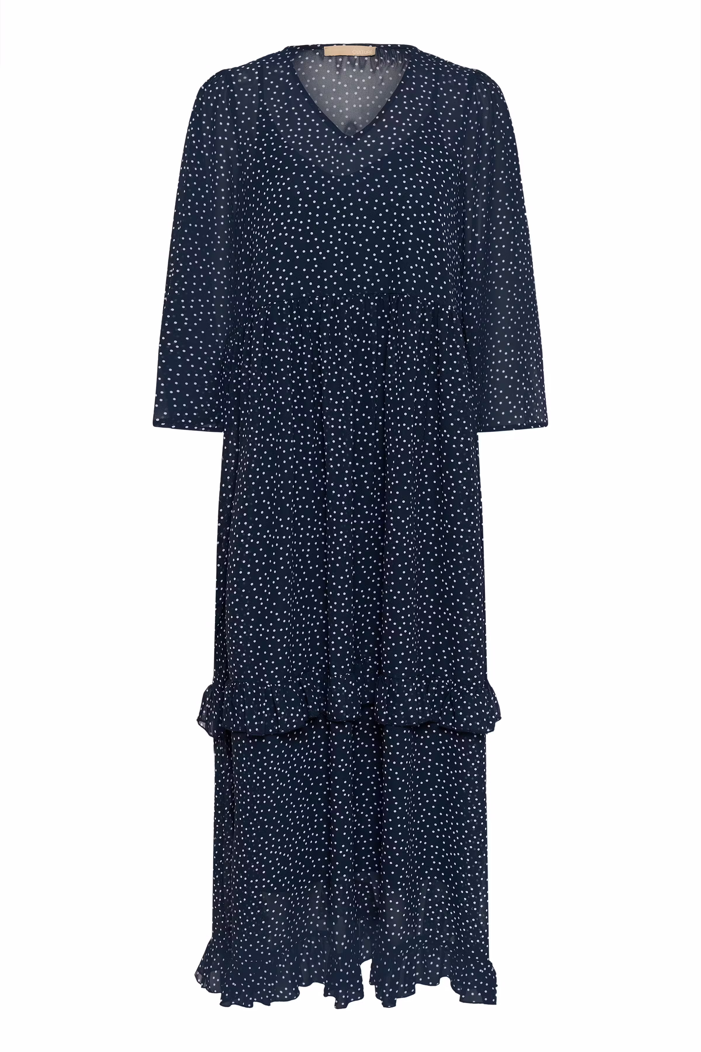 CUalita Dress with dots PACK FRONT 50112722-108939