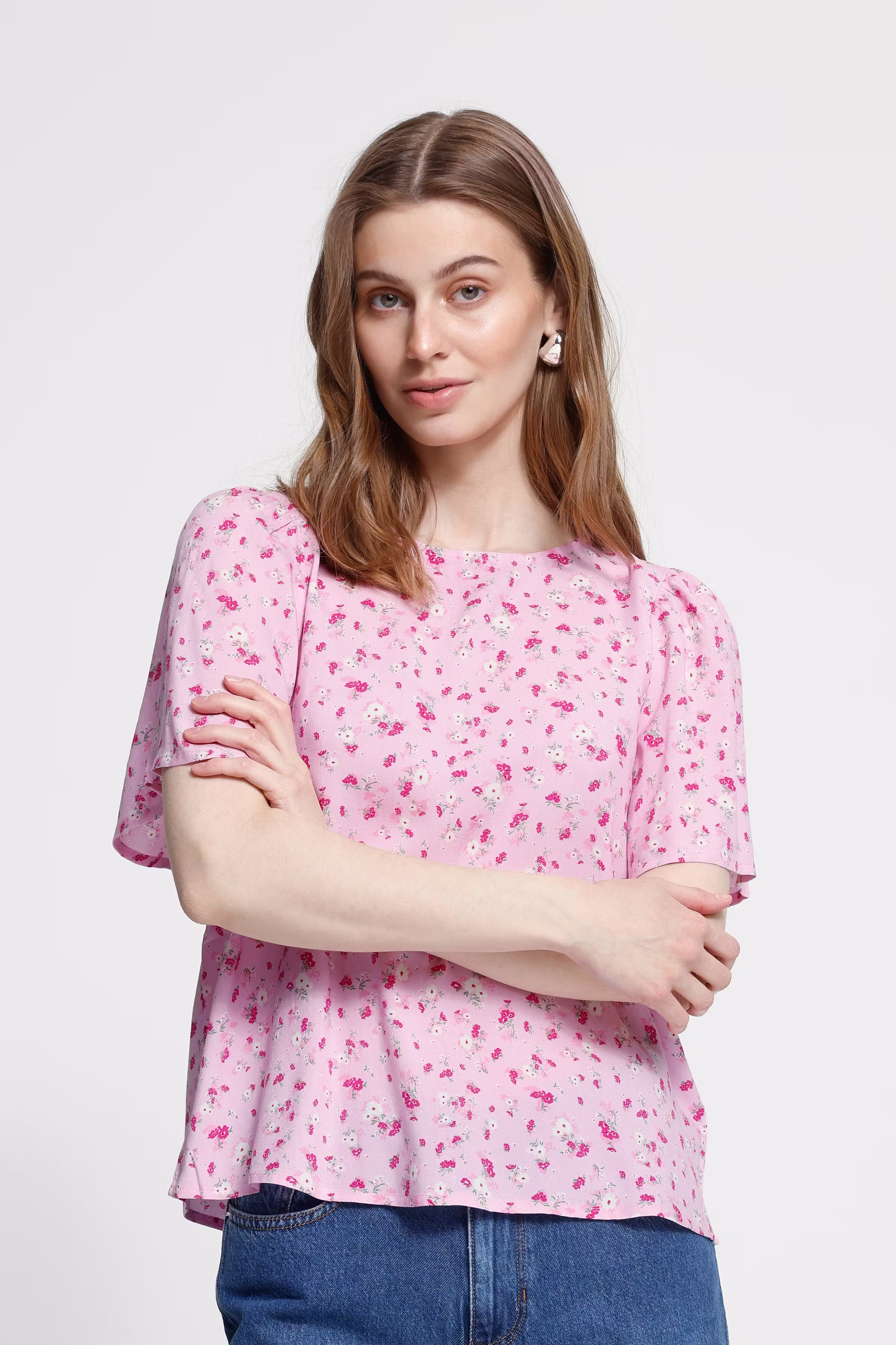 IHVERA Bluse LOOKBOOK FRONT 20125995-900007502