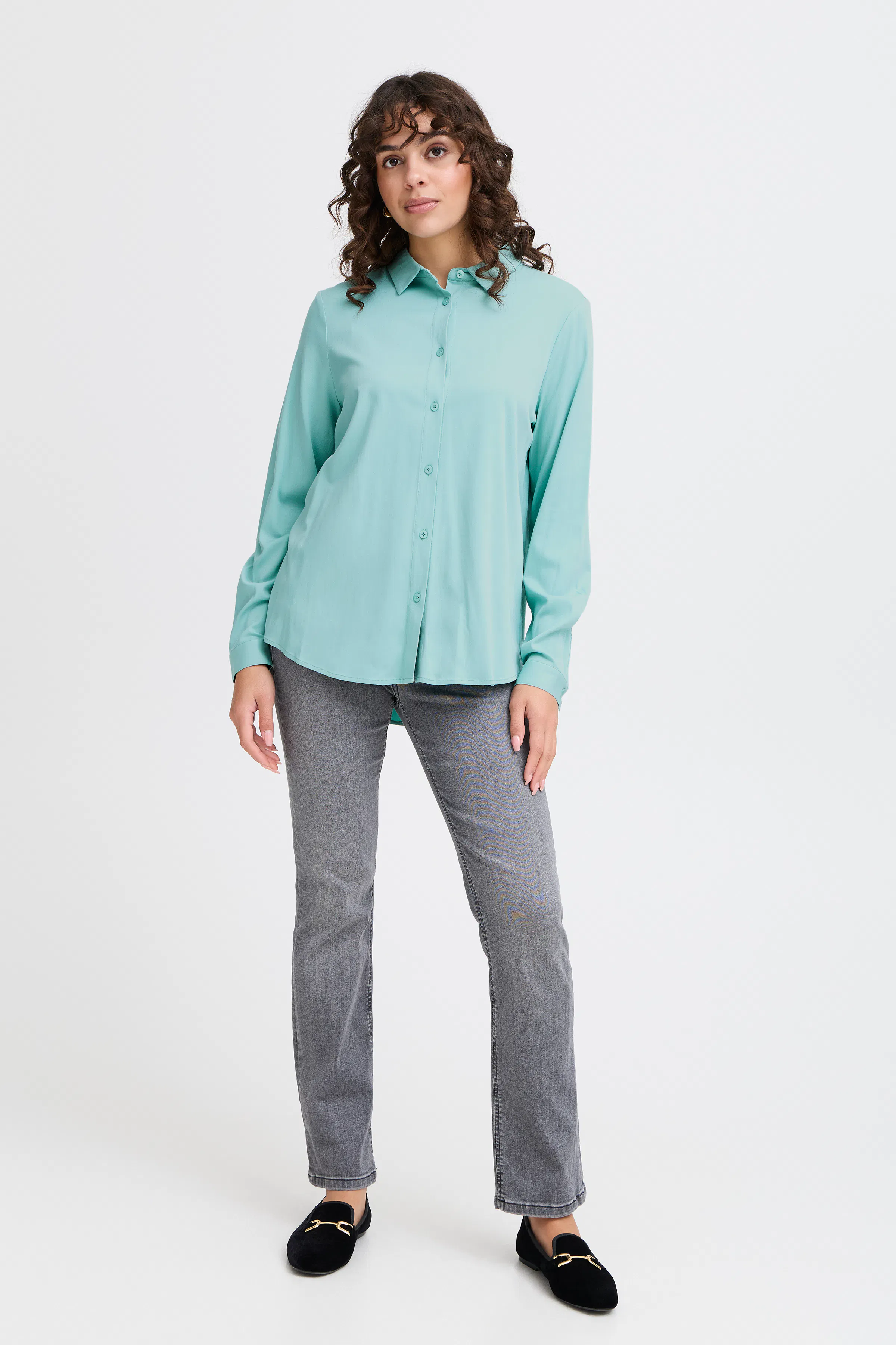 FRJUSTINA Skjorte LOOKBOOK FRONT 20614070-155207