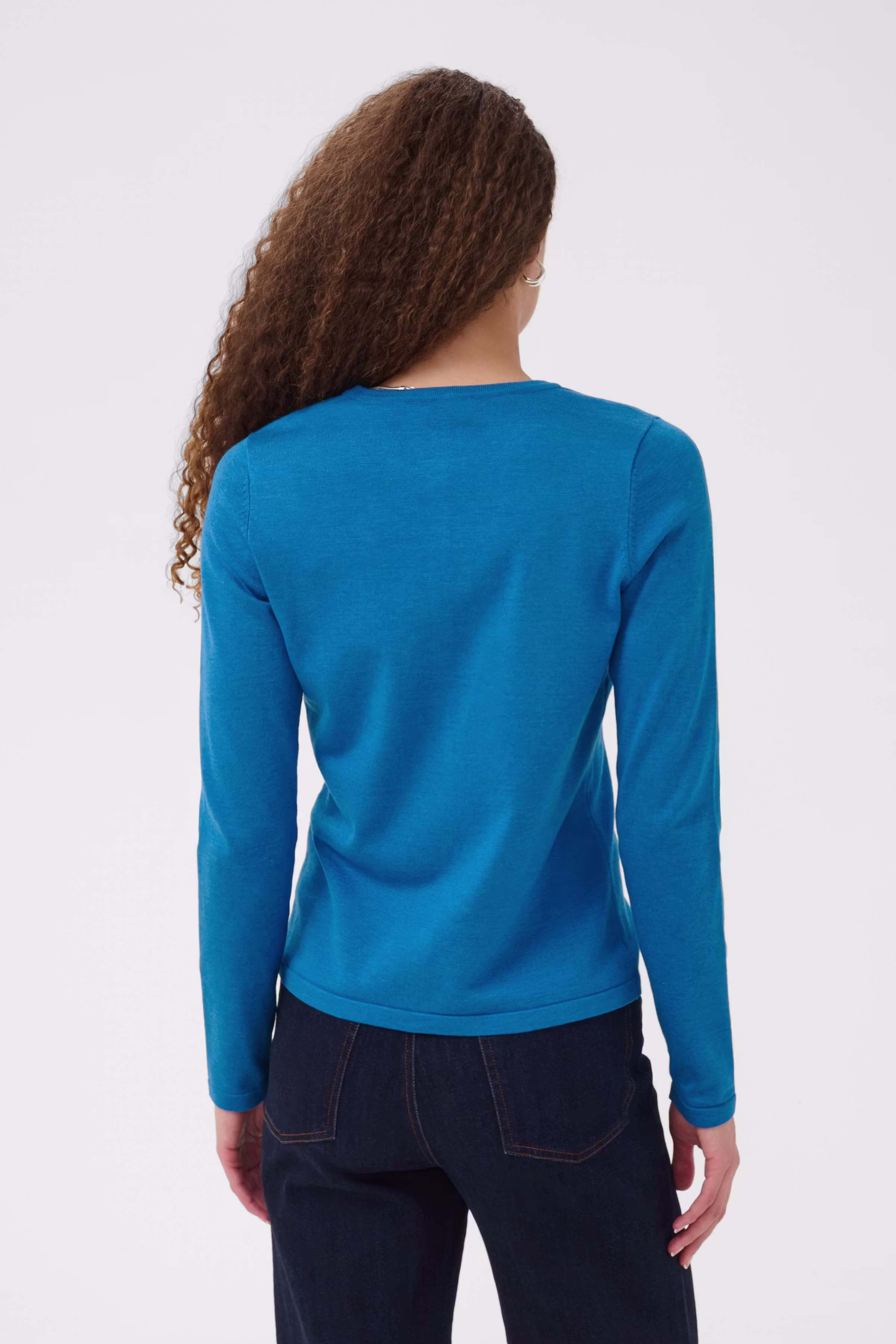 MilaSZ R-Neck Cardigan LOOKBOOK BACK 30500005-1841411