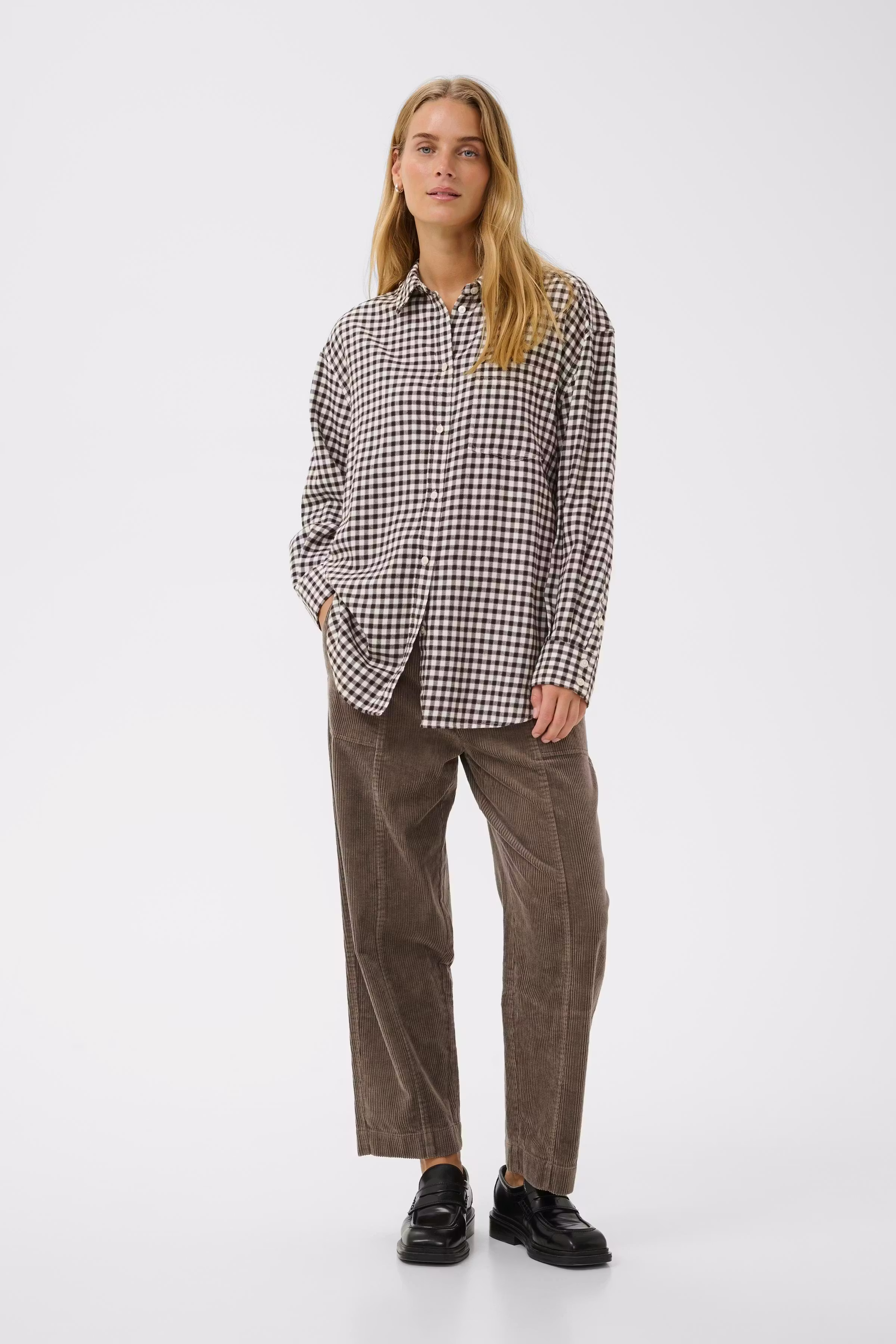 SameaPW Skjorte LOOKBOOK FRONT 30309954-304279